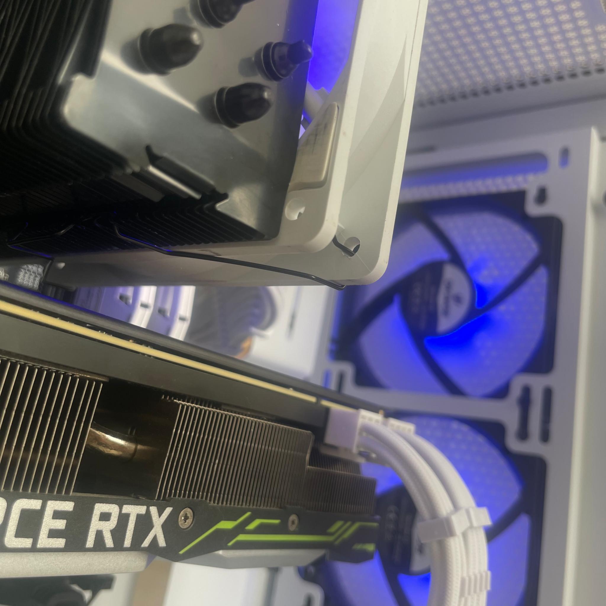 𝙂𝙇𝙀𝘼𝙈 | Ryzen 9 3900X, RTX 2080, 16GB RAM, 1TB SSD White Minimalist Productivity Gaming PC