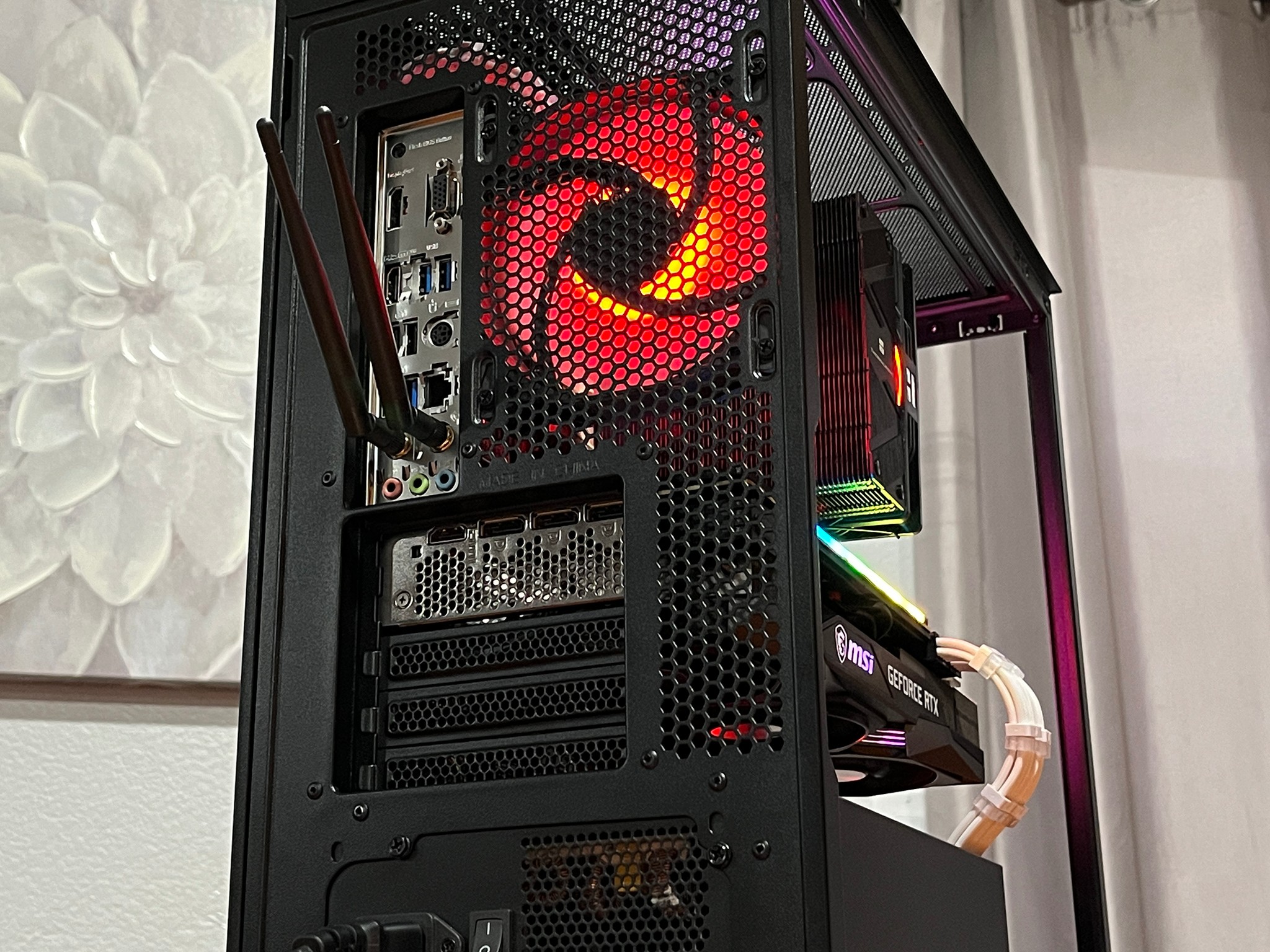 RTX 3070 TRIO 8GB, Ryzen 7 5700G, 32GB 3600MHz | Black RGB Gaming Computer/PC