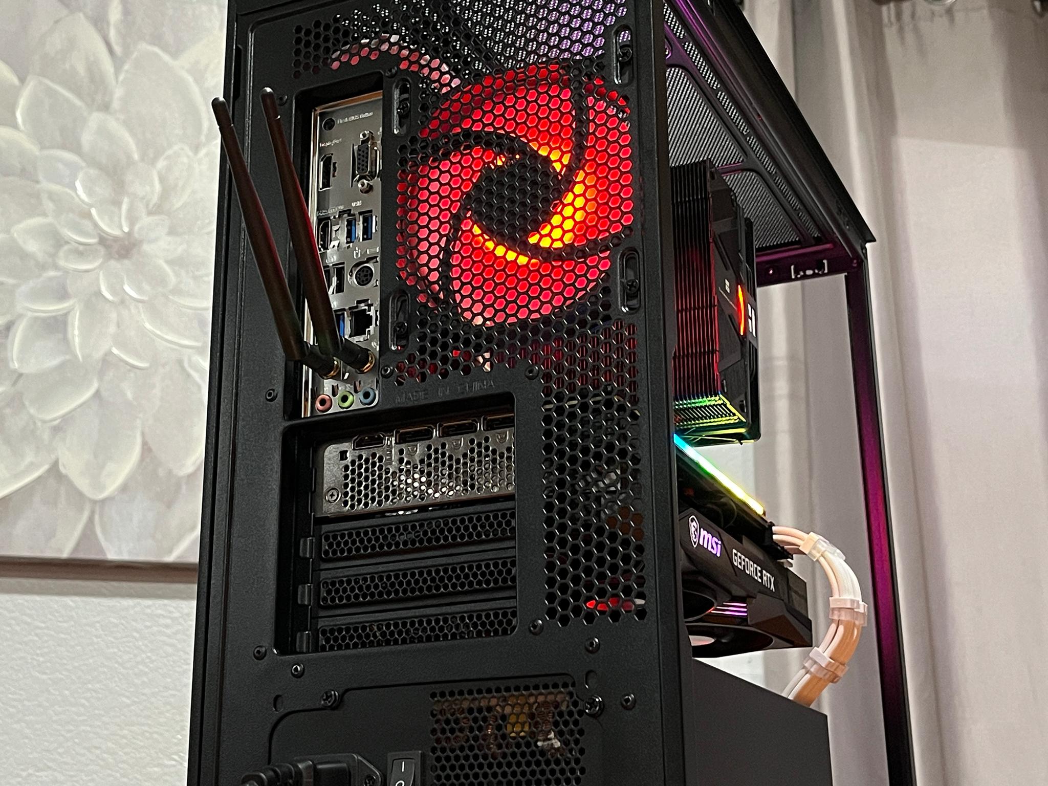 RTX 3070 TRIO 8GB, Ryzen 7 5700G, 32GB 3600MHz | Black RGB Gaming Computer/PC