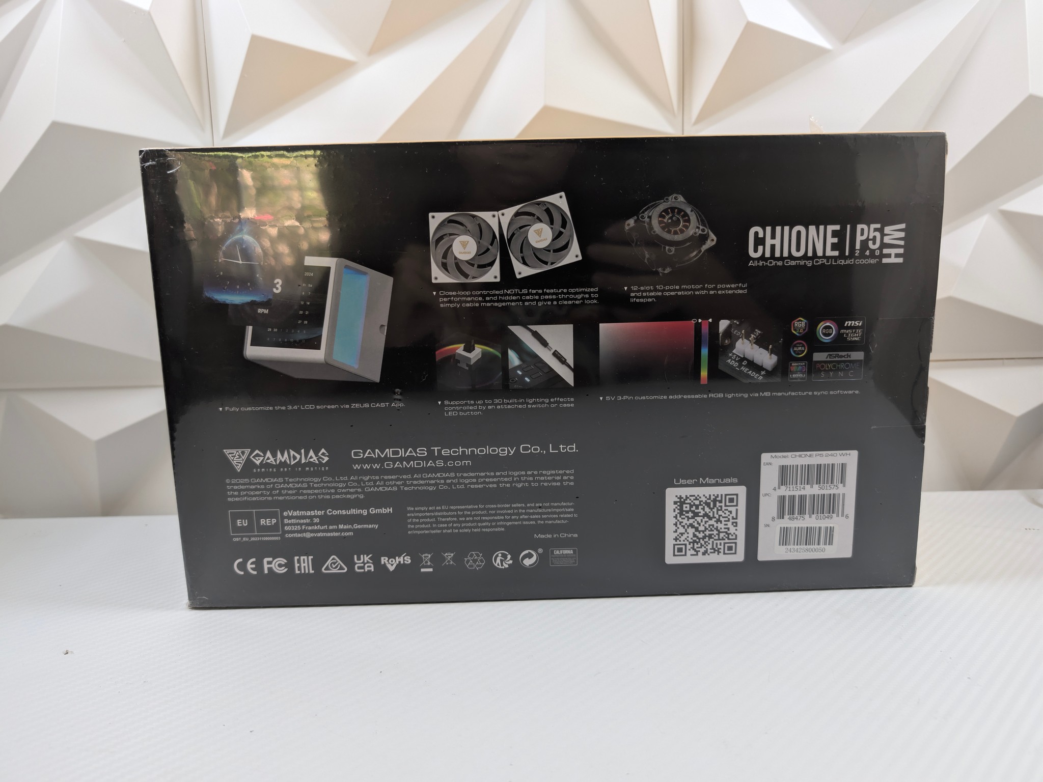 GAMDIAS CHIONE P5-240 WH