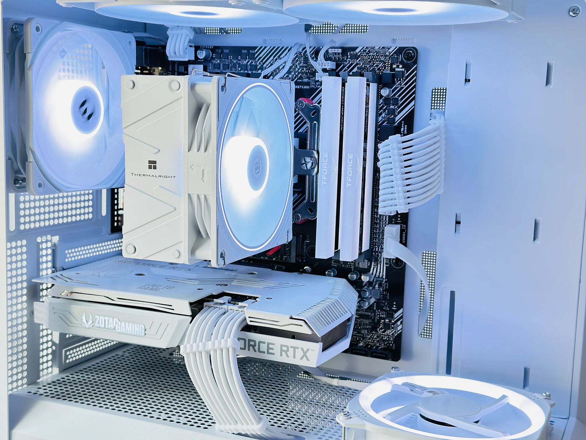 🤍🍏1080P/1440P Gaming PC❄️Nvidia RTX 3070 8GB❄️AMD Ryzen 5 5600 6 core❄️16GB DDR4❄️1TB NVME