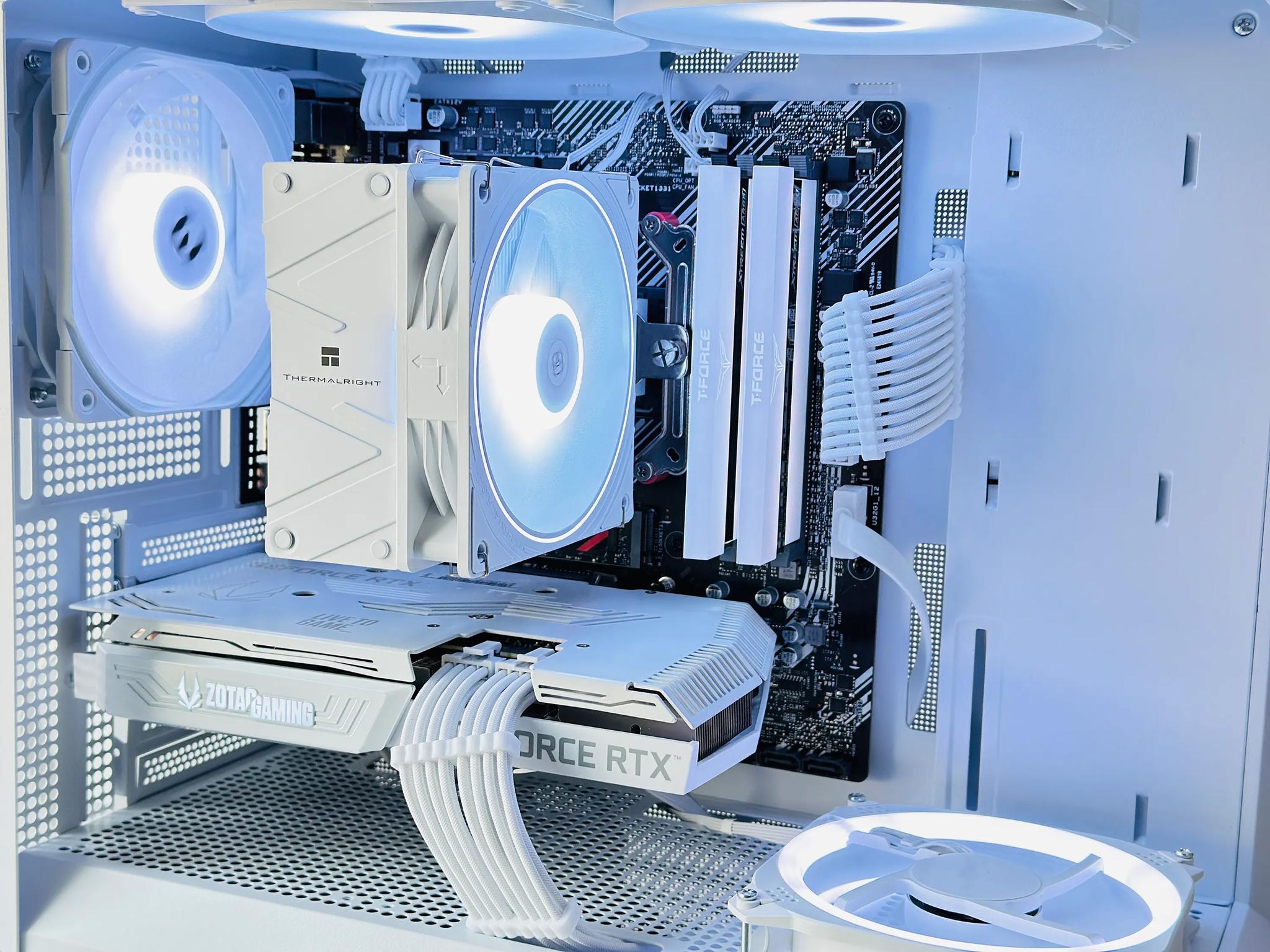 🤍🍏1080P/1440P Gaming PC❄️Nvidia RTX 3070 8GB❄️AMD Ryzen 5 5600 6 core❄️16GB DDR4❄️1TB NVME