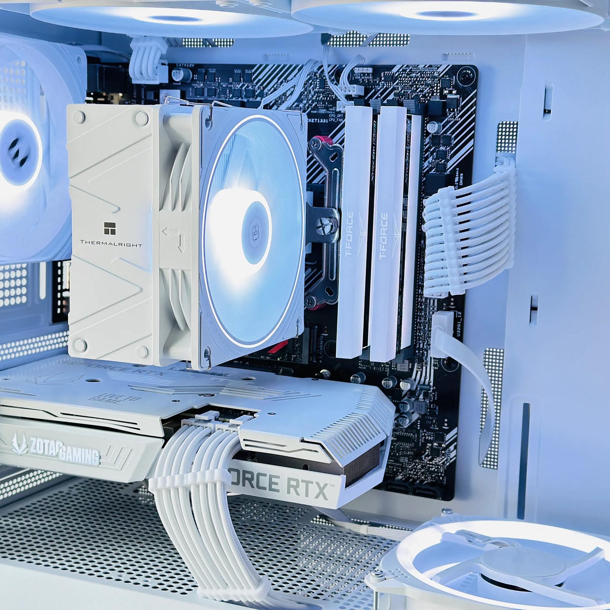 🤍🍏1080P/1440P Gaming PC❄️Nvidia RTX 3070 8GB❄️AMD Ryzen 5 5600 6 core❄️16GB DDR4❄️1TB NVME