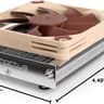 Noctua NH-L9a-AM4, Premium Low-Profile CPU Cooler for AMD AM4 (Brown)
