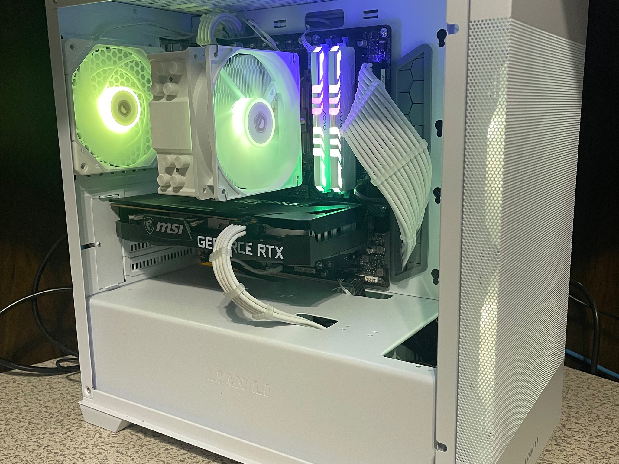 | Ice Saber | RTX 3060ti / i3 12100f | New Build |