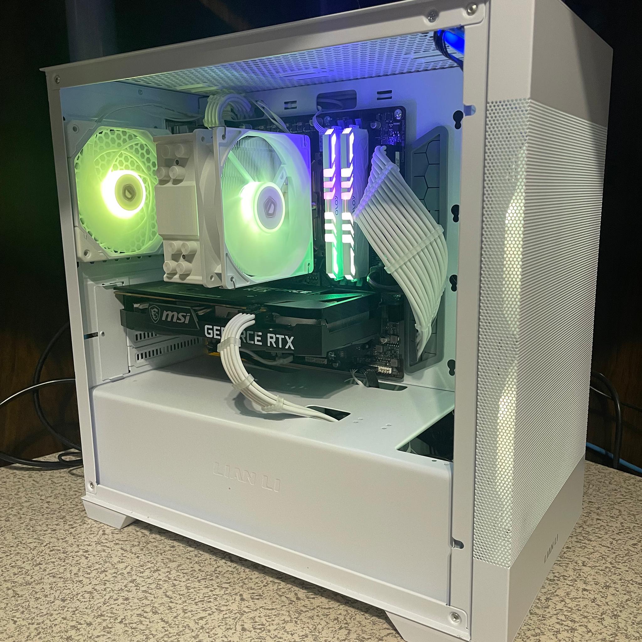 | Ice Saber | RTX 3060ti / i3 12100f | New Build |