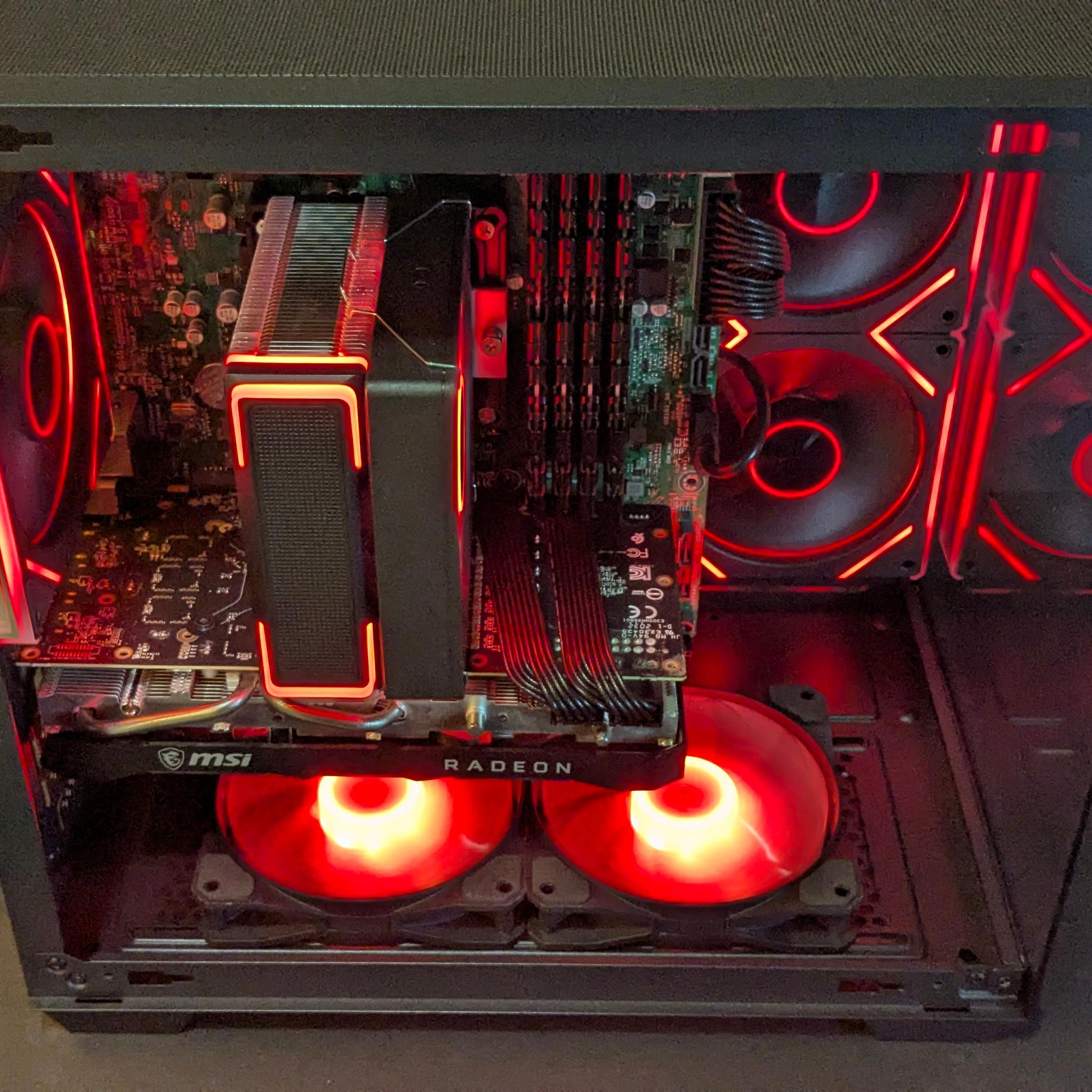🔥1080p-1440p Gaming PC |RX 5700XT|👑I7-8700K|512GB M.2 NVME| Windows 11