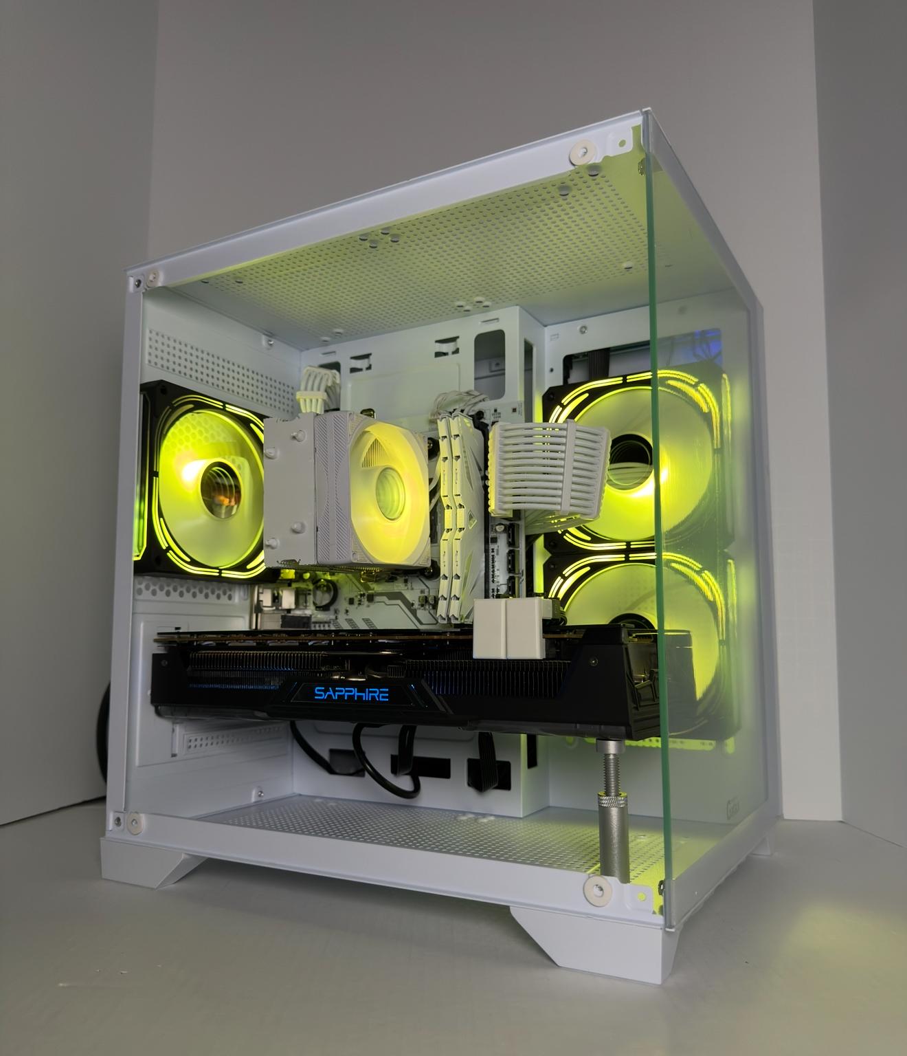 🌐WHITEOUT🌐 1080p | RX Vega 64 | Ryzen 5 3600 | 16GB DDR4 3200MHz | 1TB M.2 NVMe