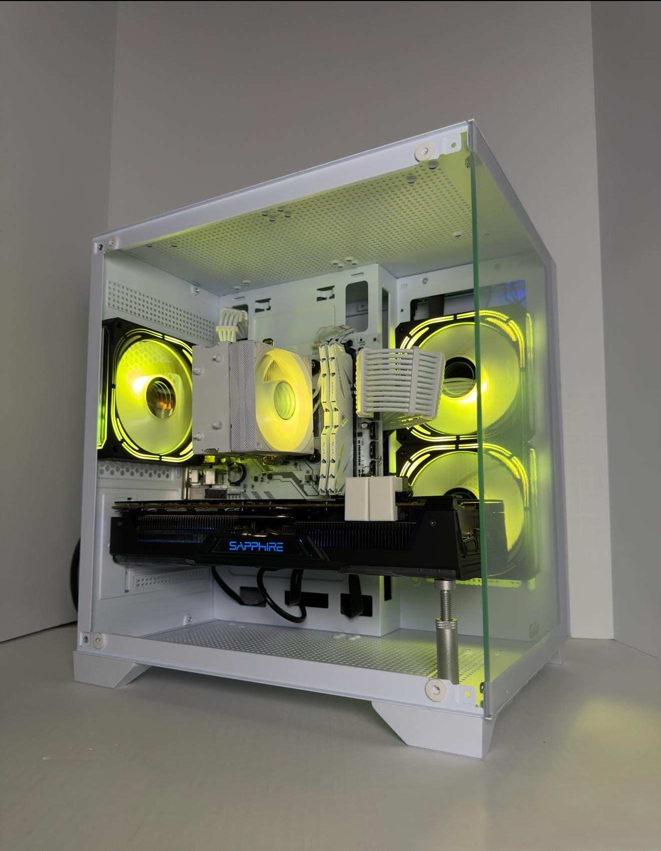 🌐WHITEOUT🌐 1080p | RX Vega 64 | Ryzen 5 3600 | 16GB DDR4 3200MHz | 1TB M.2 NVMe