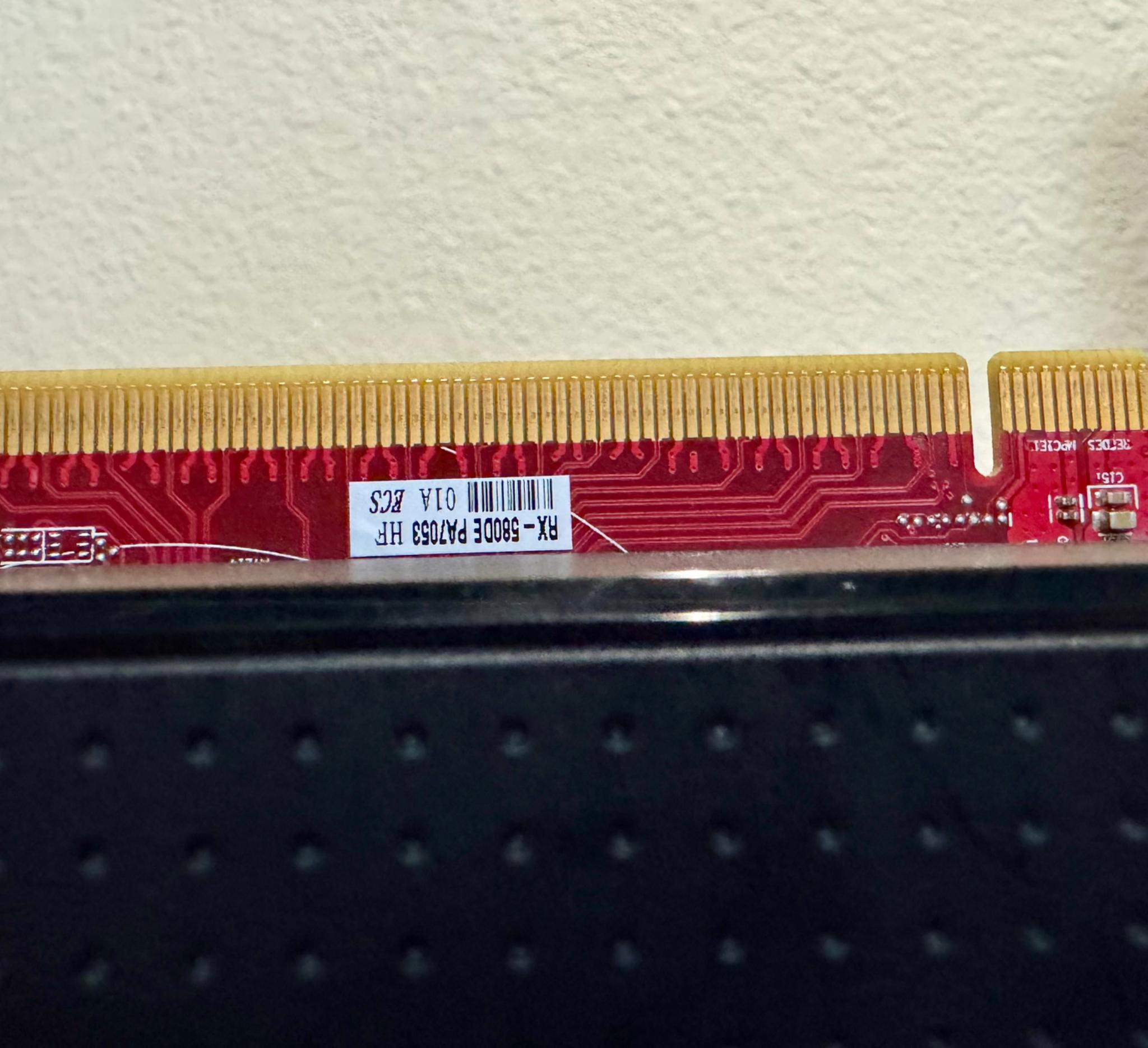 AMD Radeon RX 580 8GB BLOWER STYLE CARD