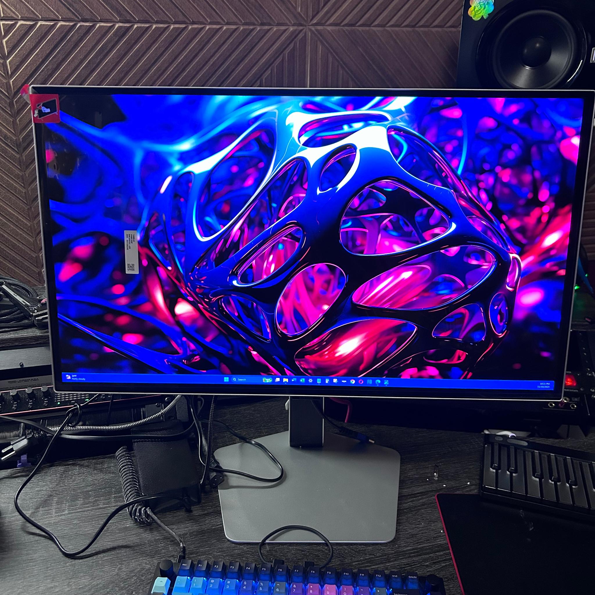 Samsung 27" (360hz) OLED Odyssey G6 0.03ms FreeSync™ Pro Gaming Monitor (Protector Film In-tact)