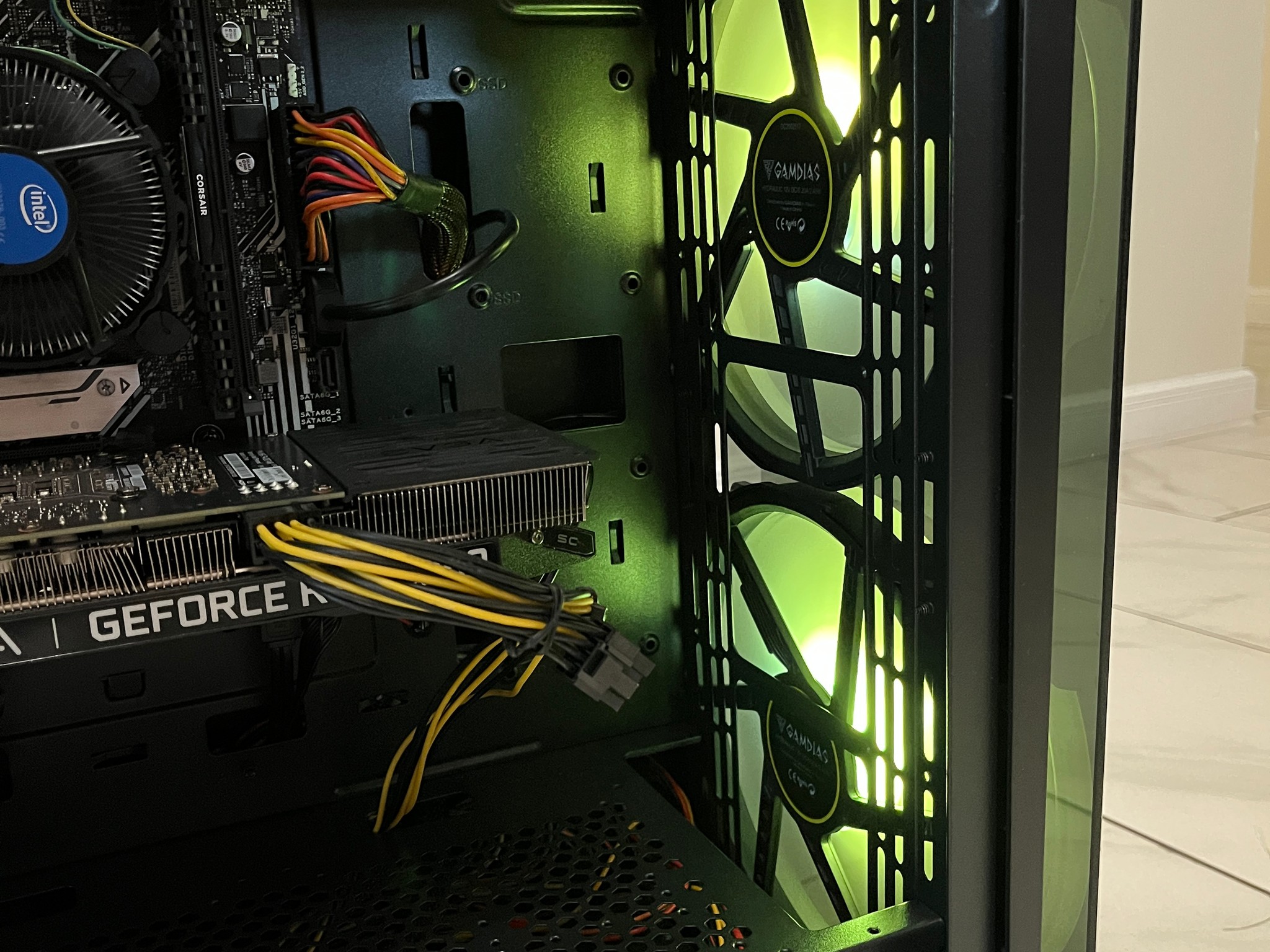NVIDIA RTX 2060, Intel Core i3-10100, 16GB RAM, 4.2TB Storage, Gaming PC w/ Wi-Fi & BT