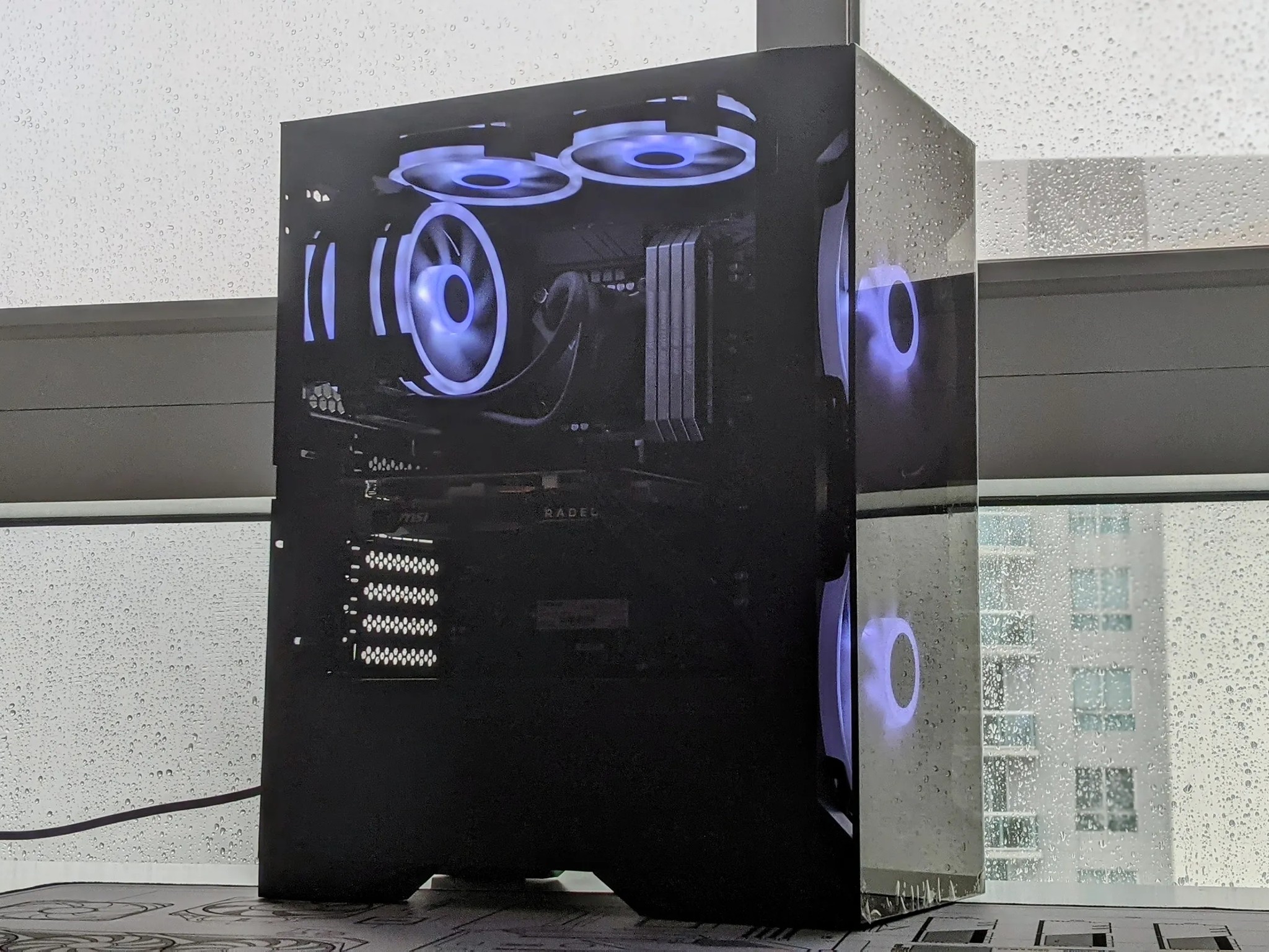 Omega💪/ Watercooled Intel Core i3-10100f, RX 5500xt 8GB, Mid-Range Gaming PC