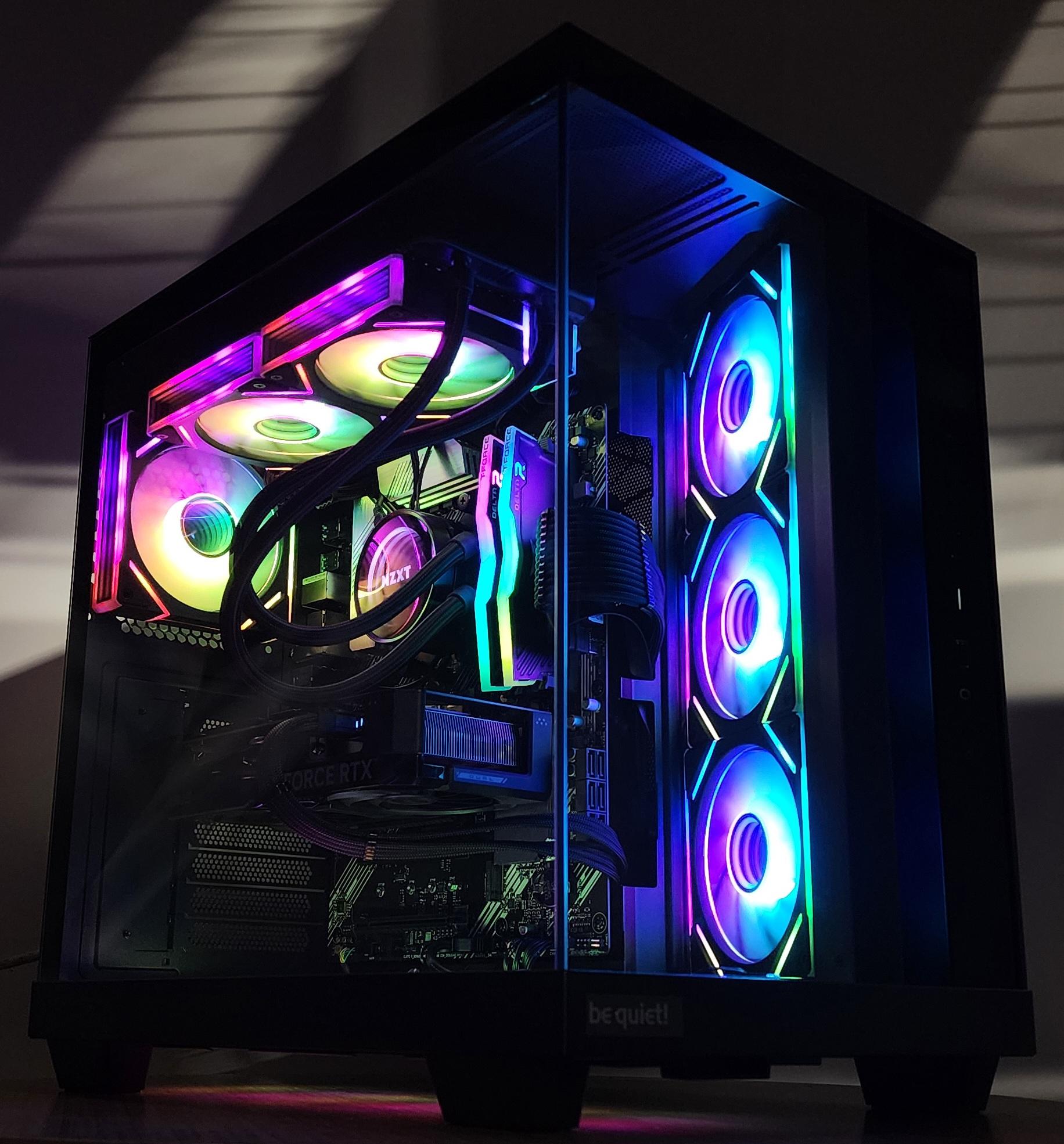 Gaming PC Ryzen 7 5800X 32GB RAM 1TB SSD RTX 4060 8GB Windows 11 Computer