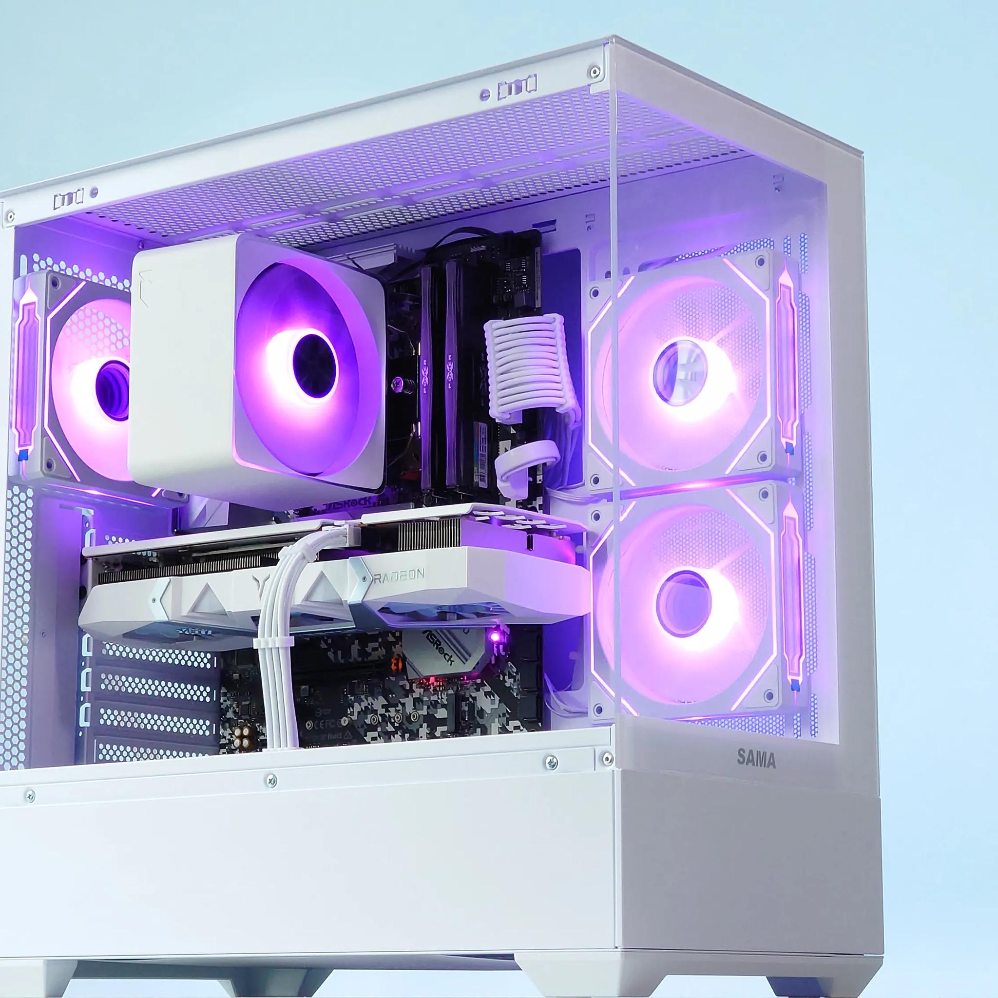 🍉🍈Gaming PC❄️AMD RX 6750 GRE 10GB GDDR6❄️AMD Ryzen 5 5500 6 core❄️32GB DDR4❄️1TB NVME