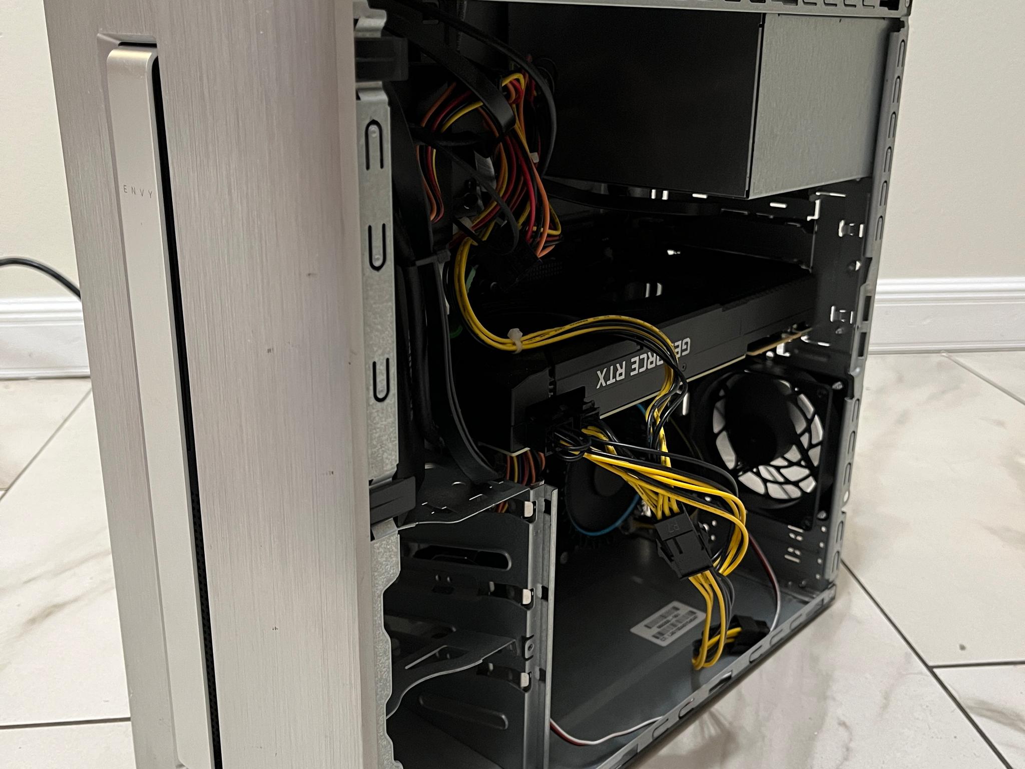 NVIDIA RTX 2080, Intel Core i5-12400, 16GB RAM, 1TB SSD - Sleeper HP Modded Gaming PC w/ Wi-Fi