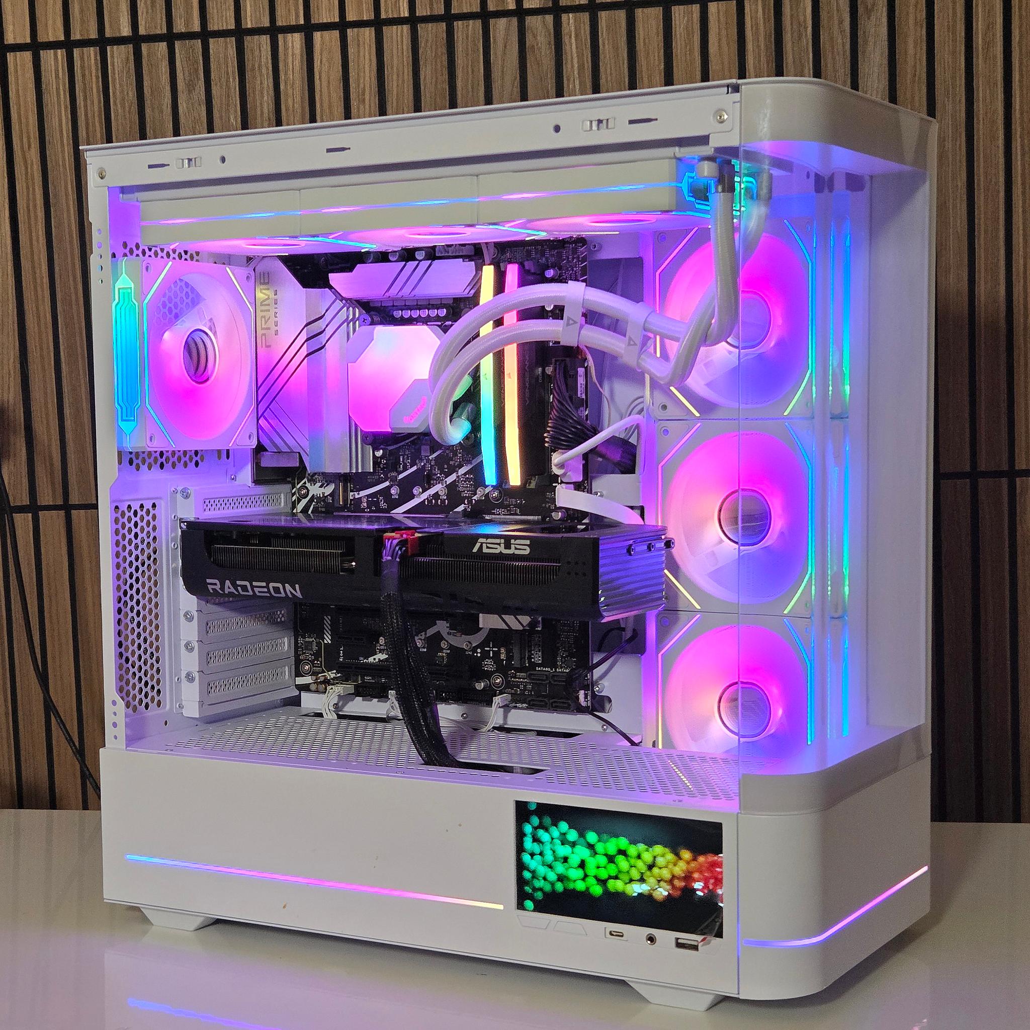 Whiteout | Gaming PC | I9 12900K | RX 9060XT 16GB | 1TB NVME | 16GB DDR5| Z790 | Windows 11| WI...