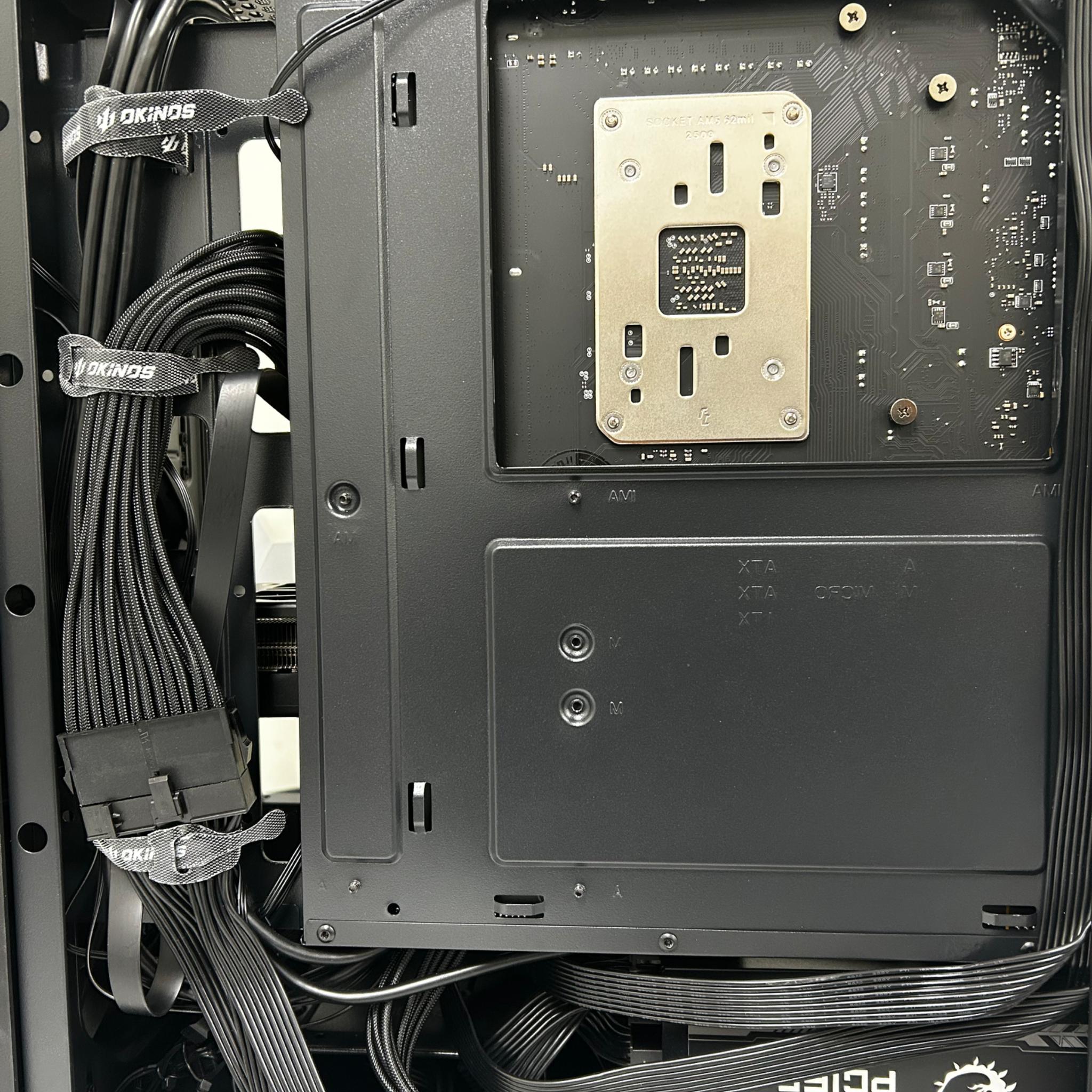 🖤Ryzen 5 7600X – RX 9060 XT 16GB -Wood - 32GB/ 1TB / 750 W Gold🐺⚙️