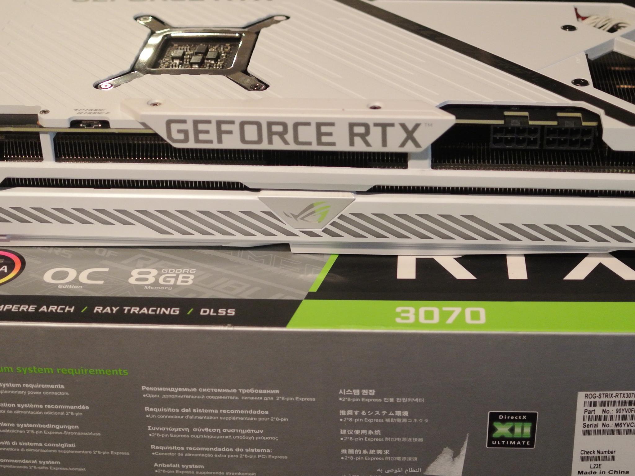 ASUS ROG Strix GeForce RTX 3070 White OC V2 LHR - Image 5
