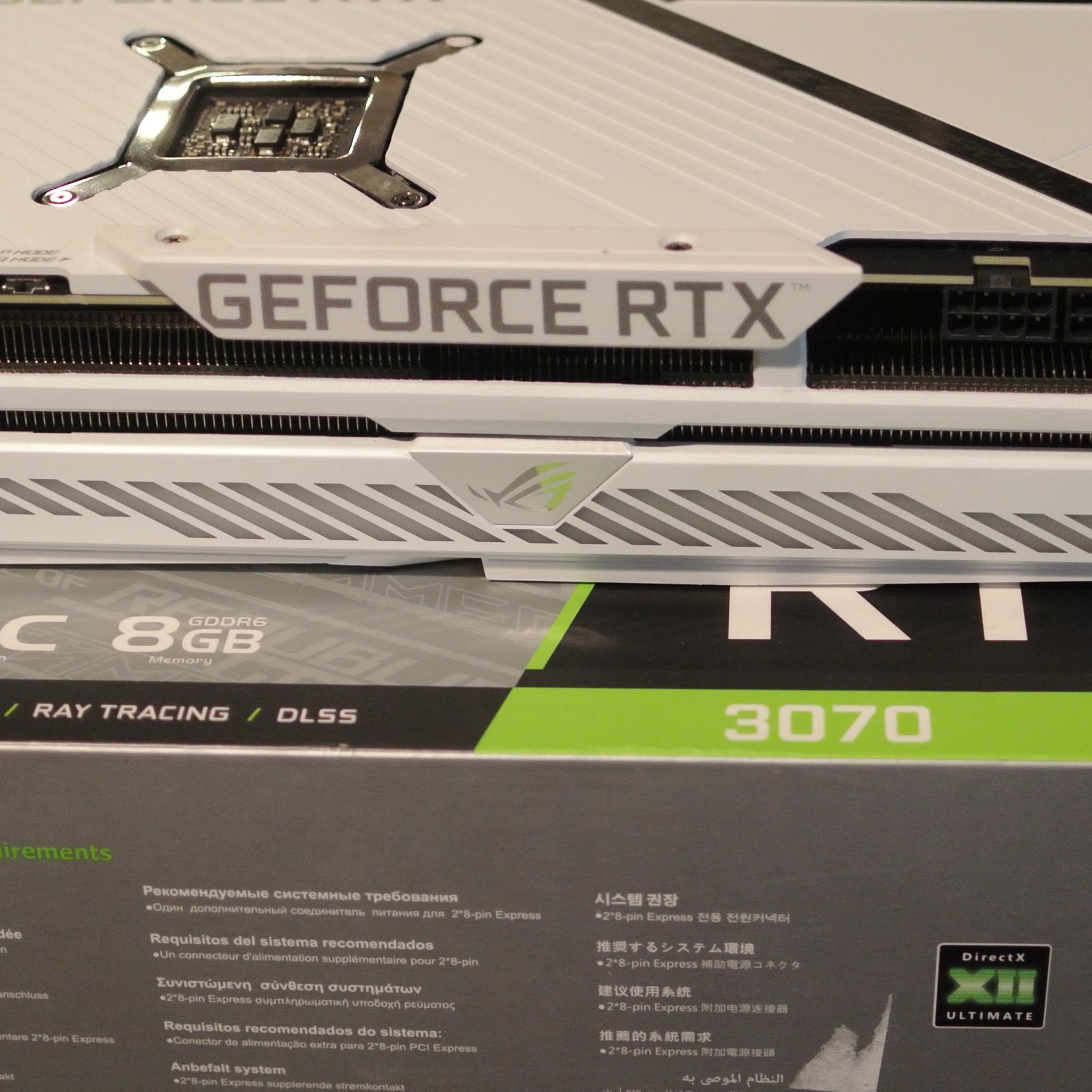 ASUS ROG STRIX RTX 3070 8GB Graphics Card GPU
