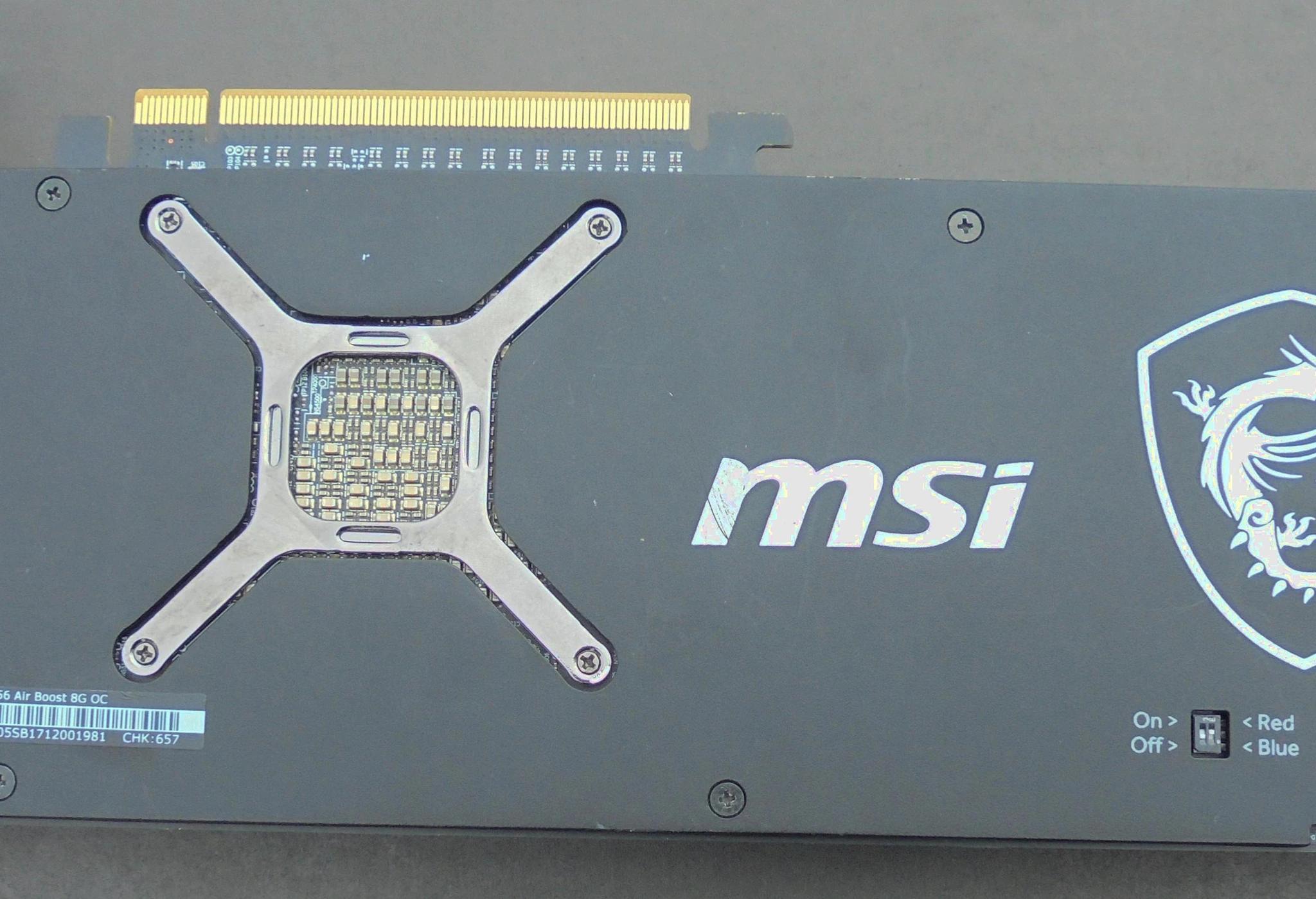 MSI Radeon RX VEGA 56 AIR BOOST 8GB OC Graphics Card