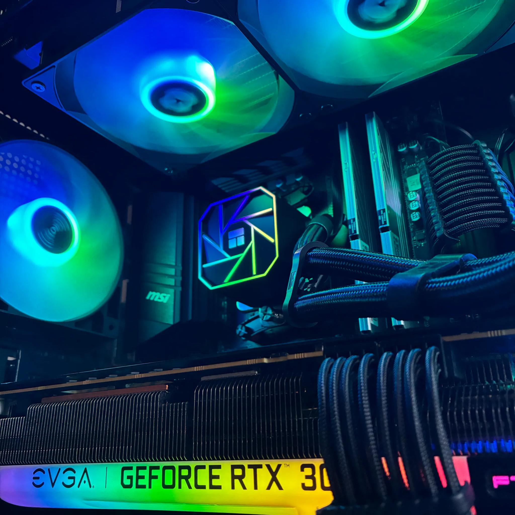 ⚫ Ryzen 7 5700X/RTX 3070 Gaming PC ⚫
