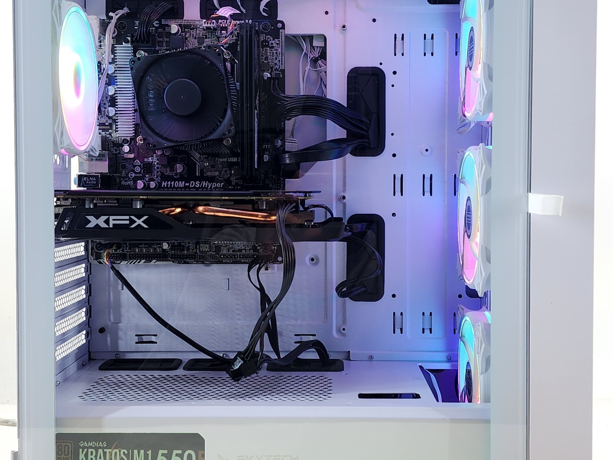 Gaming PC i5-6500 16GB RAM 256GB SSD + 1TB HDD RX 580 8GB Windows 11 Computer
