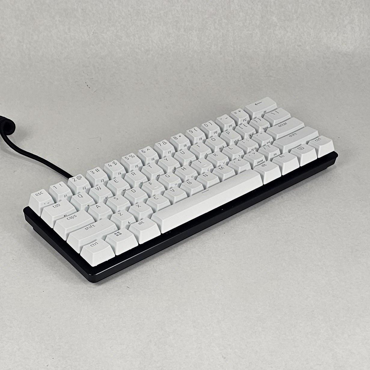 Razer Huntsman Mini Special Edition 60% Optical Gaming Keyboard - White/Black Wired