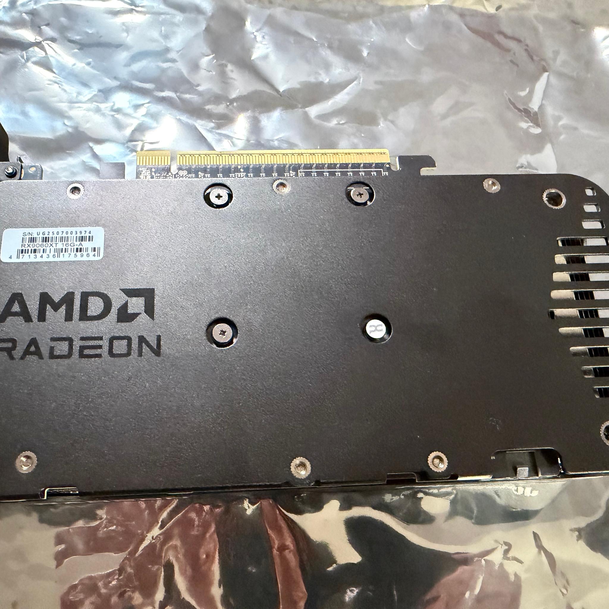 PowerColor AMD Radeon RX 9060 XT Reaper Dual Fan 16GB GDDR6 PCIe 5.0 Graphics Card