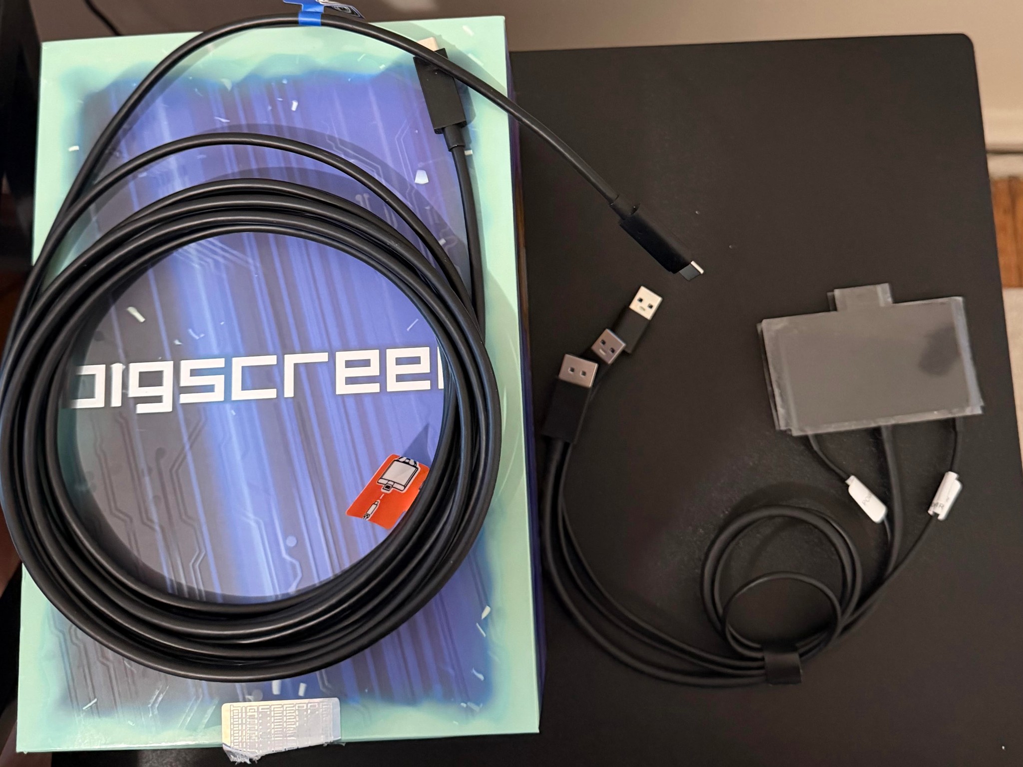 Big screen beyond 2 VRC Edition With Eye Tracking, Included Audio headstrap.