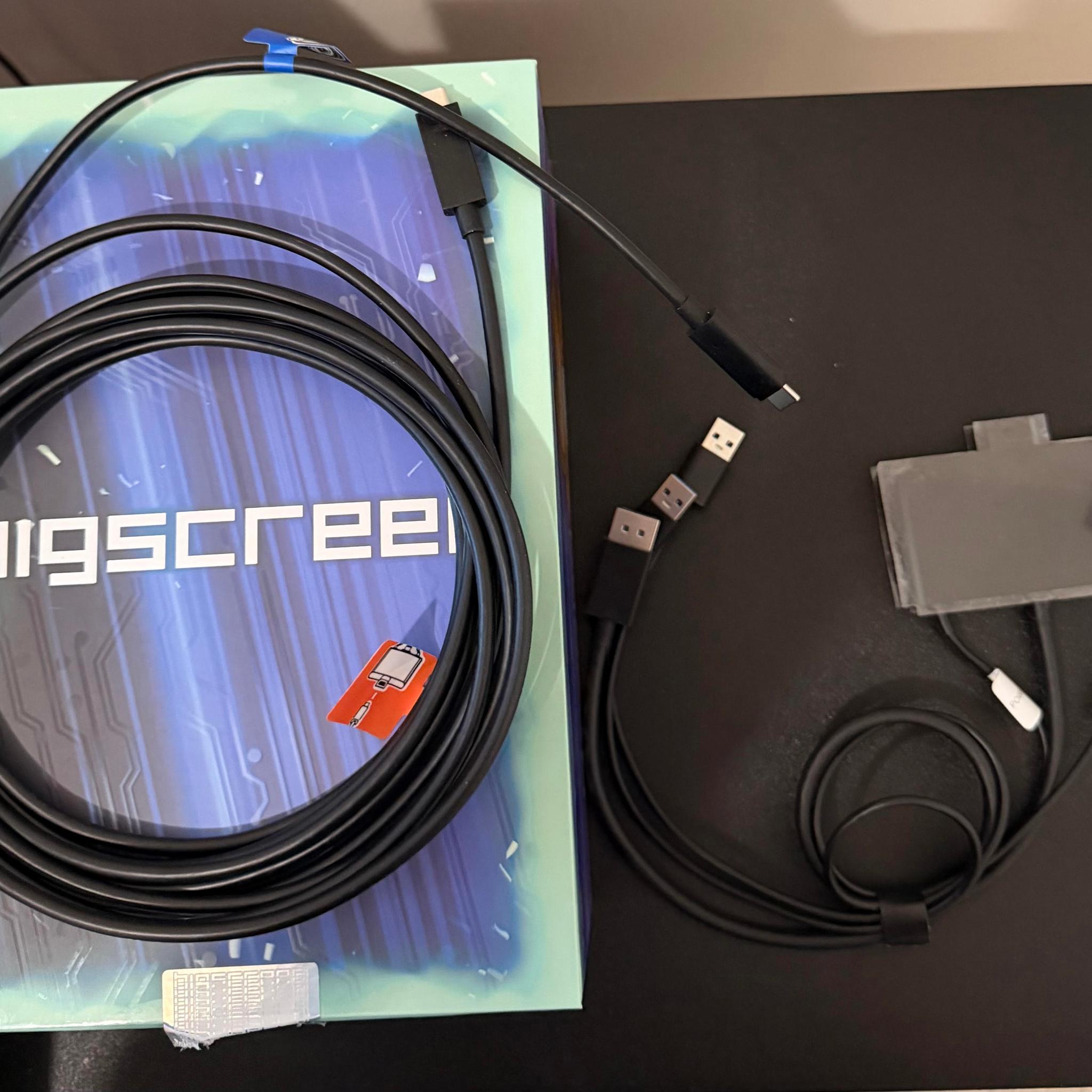 Big screen beyond 2 VRC Edition With Eye Tracking, Included Audio headstrap.