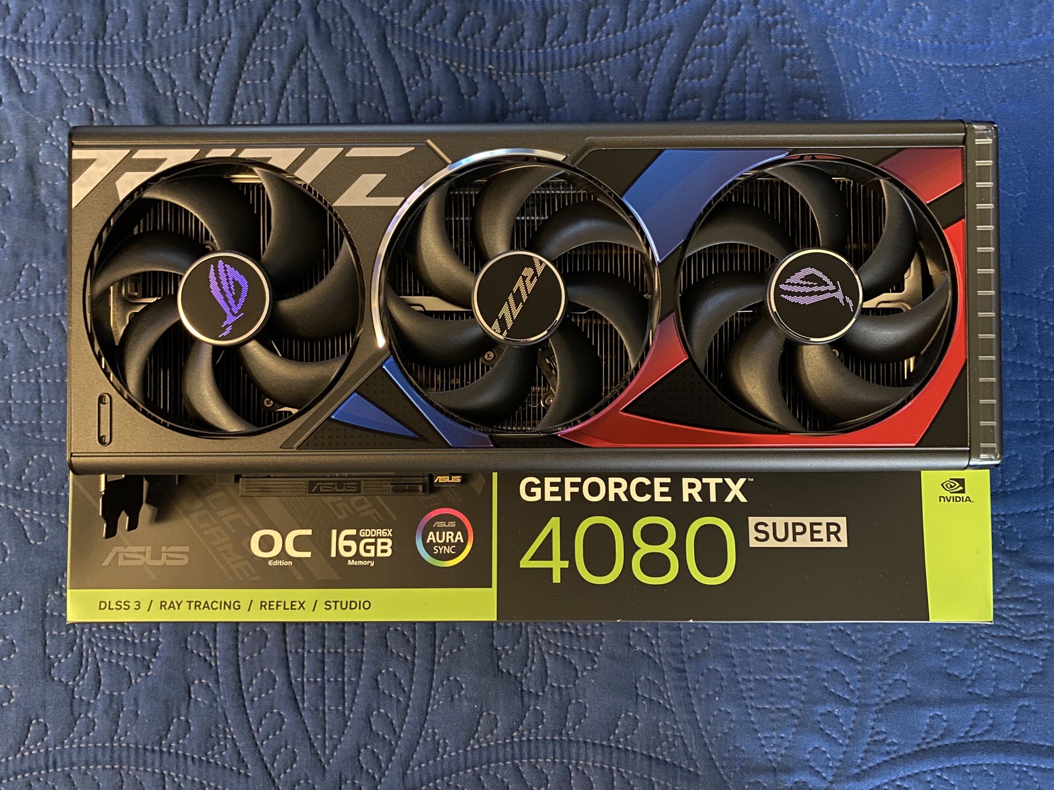 ASUS ROG Strix NVIDIA GeForce RTX 4080 SUPER 16GB GDDR6X (OC Edition)