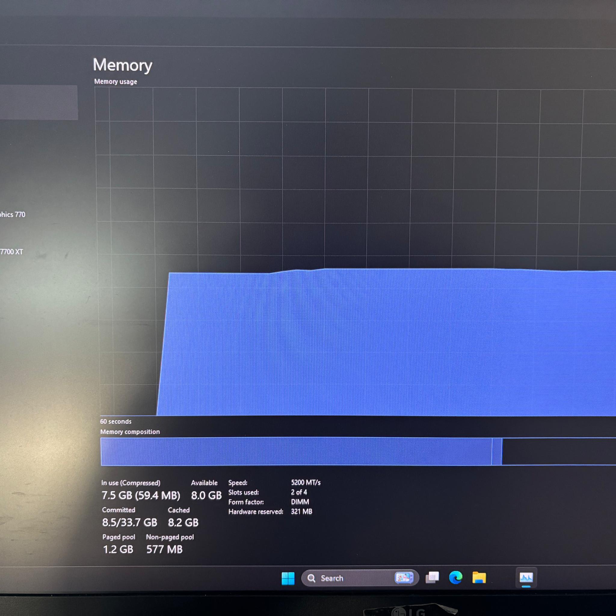 HP OMEN 40L Desktop Gaming Beast - Intel I7-13700,16GB DDR5 5200MHZ,512GB Gen4 SSD,AMD RX 7700XT
