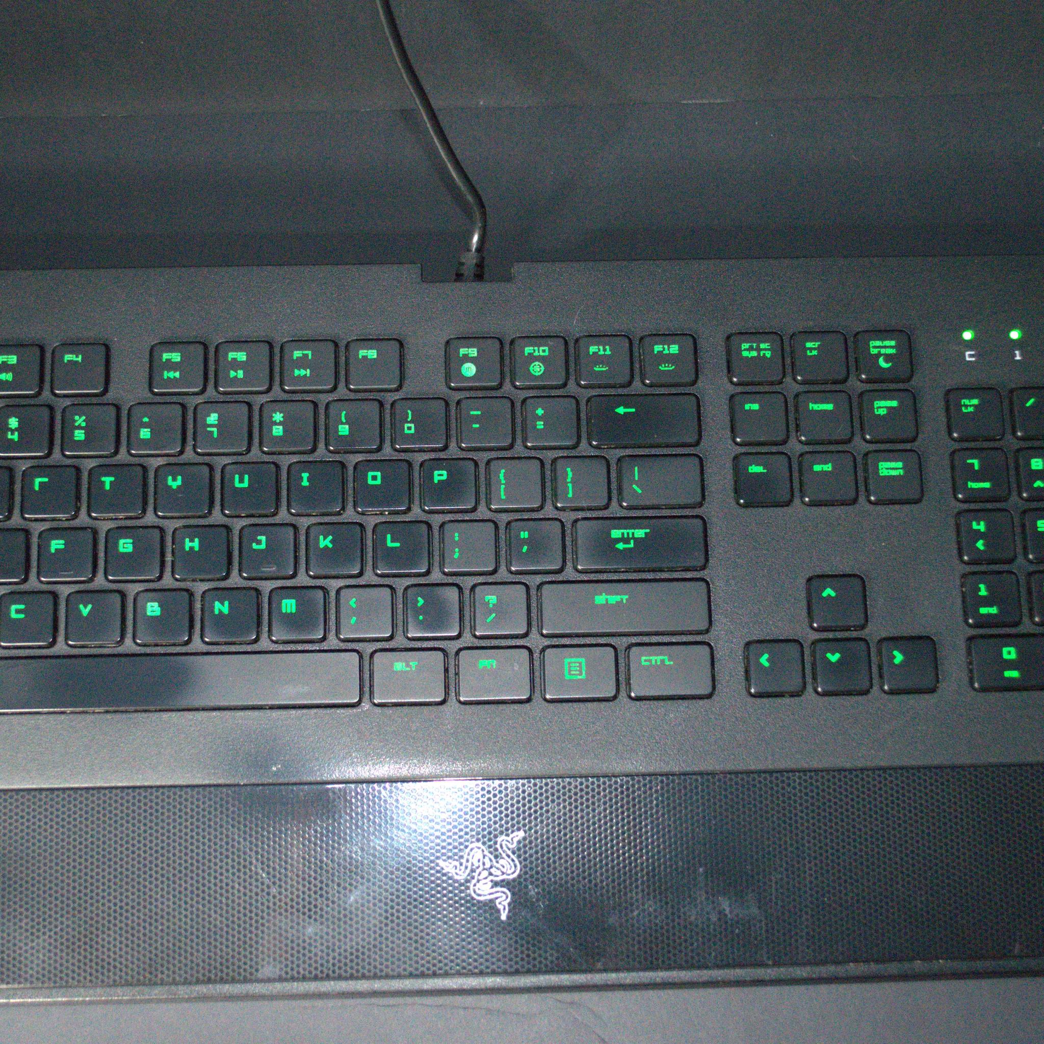 Razer DeathStalker Expert Gaming Keyboard – Backlit Low Profile Keys