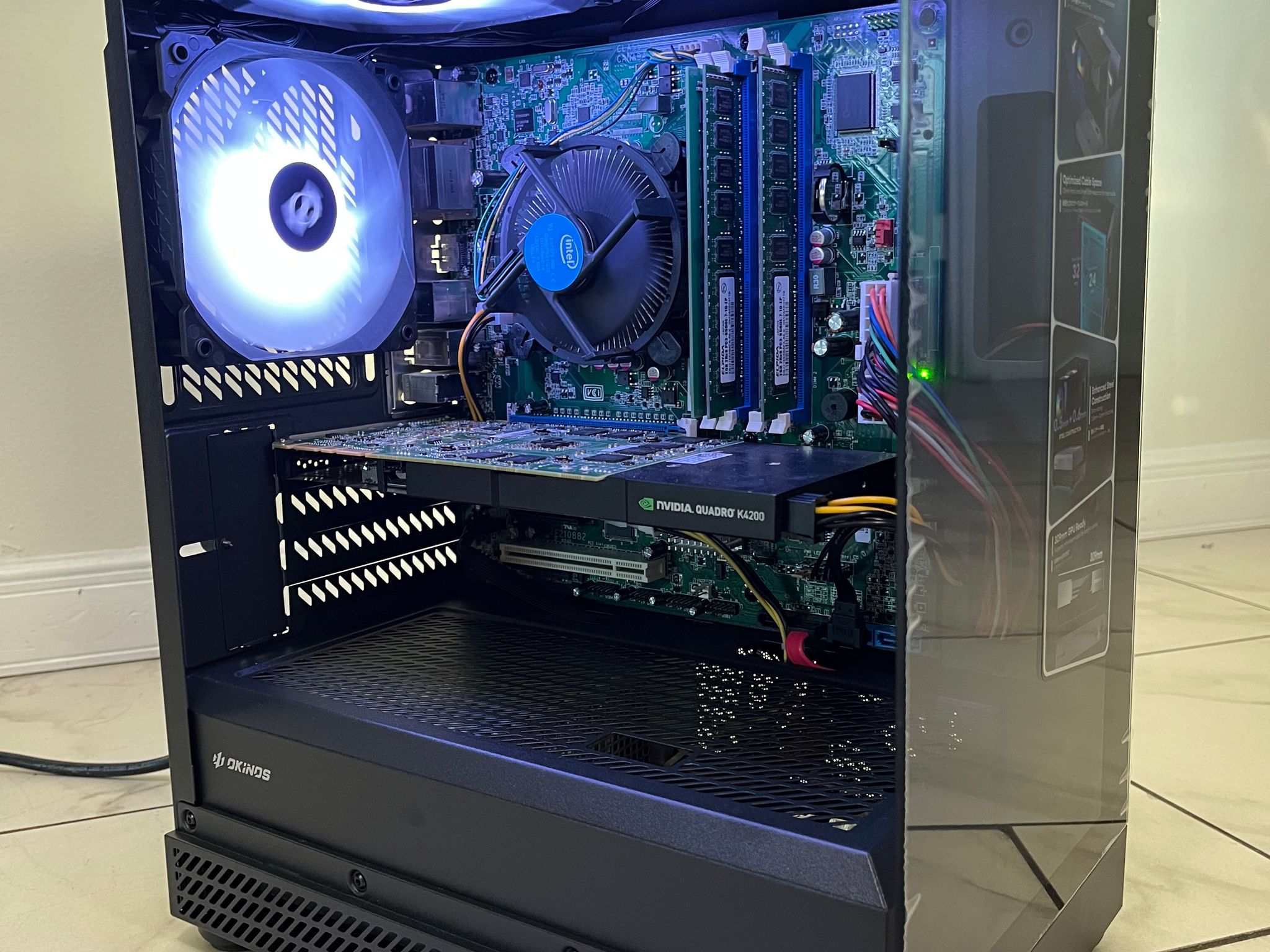 Super Budget Gaming PC - Intel i5-2320, NVIDIA 4GB GPU, 12GB RAM, 560GB Storage, w/ Wi-Fi & BT