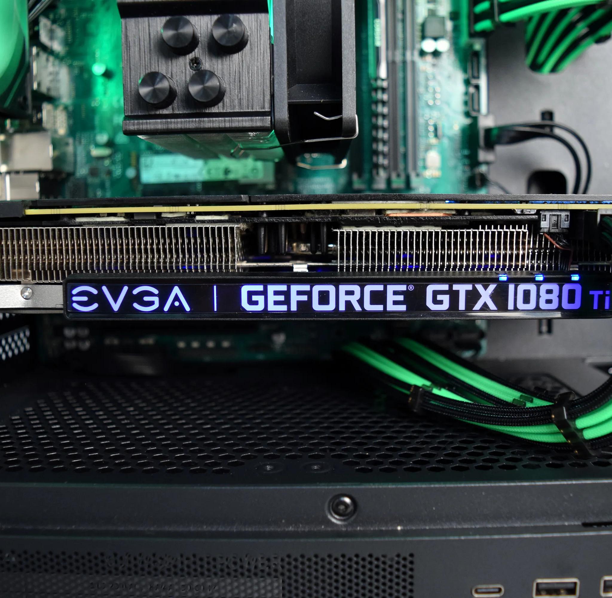 Fresh Build! Intel i7 7700 | GTX 1080ti 11GB | 16gb Ram | 512 GB Storage | Okinos 3 Fish Tank Case