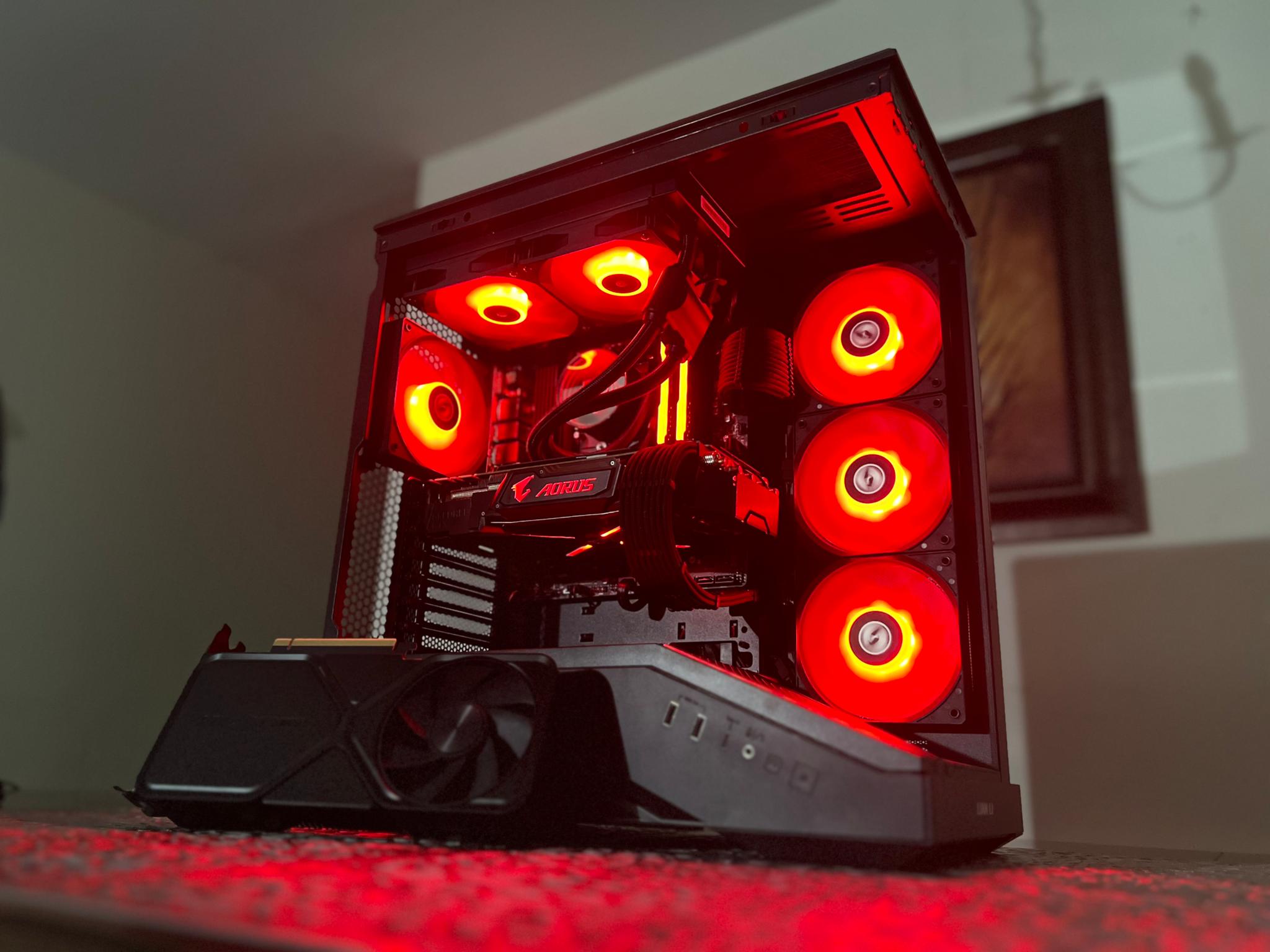 🔥4K Gaming🔥 | AORUS GTX 1080 TI | Ryzen 7 5700X3D | 32GB DDR4 | 1TB SSD | Windows 11 Pro WiFi