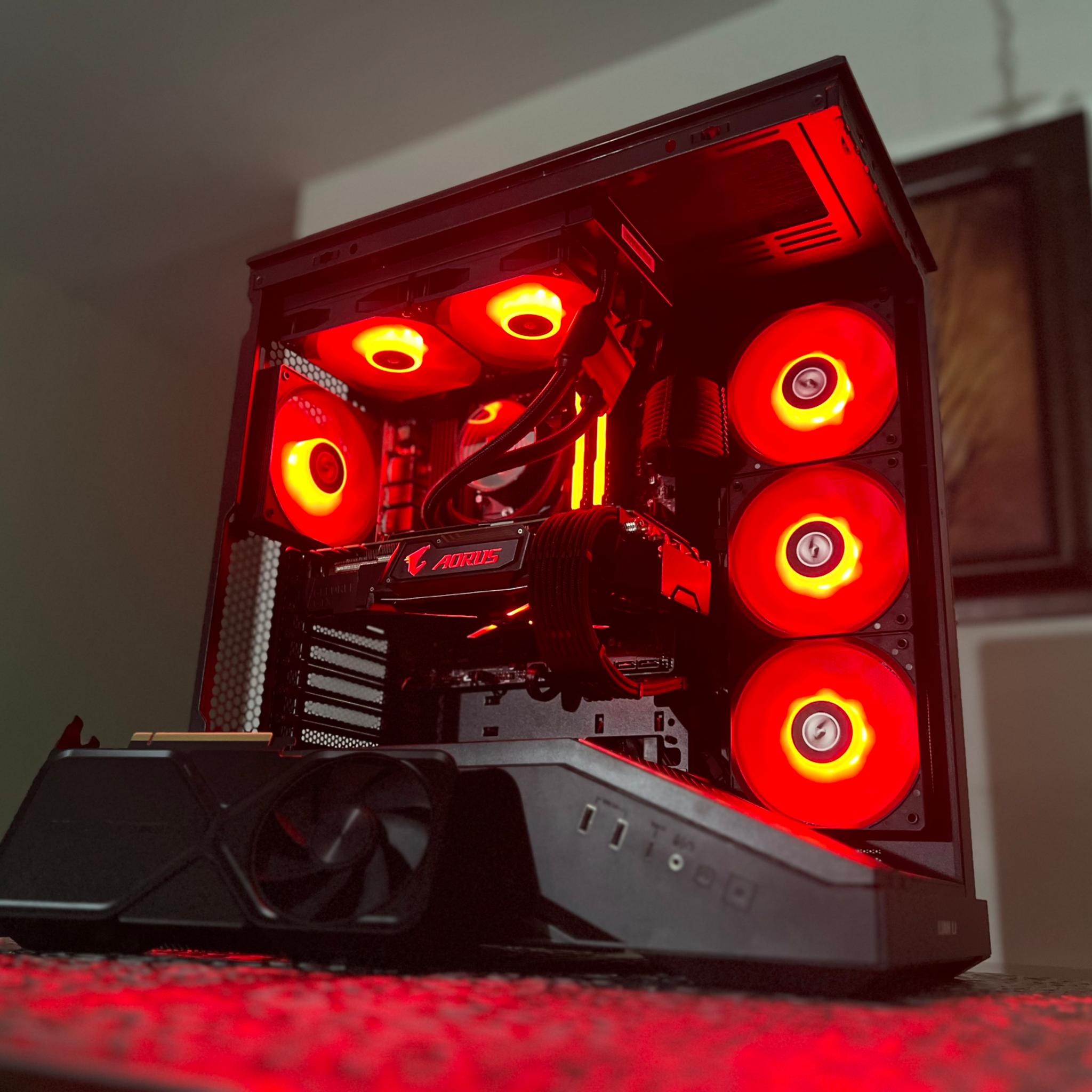 🔥4K Gaming🔥 | AORUS GTX 1080 TI | Ryzen 7 5700X3D | 32GB DDR4 | 1TB SSD | Windows 11 Pro WiFi