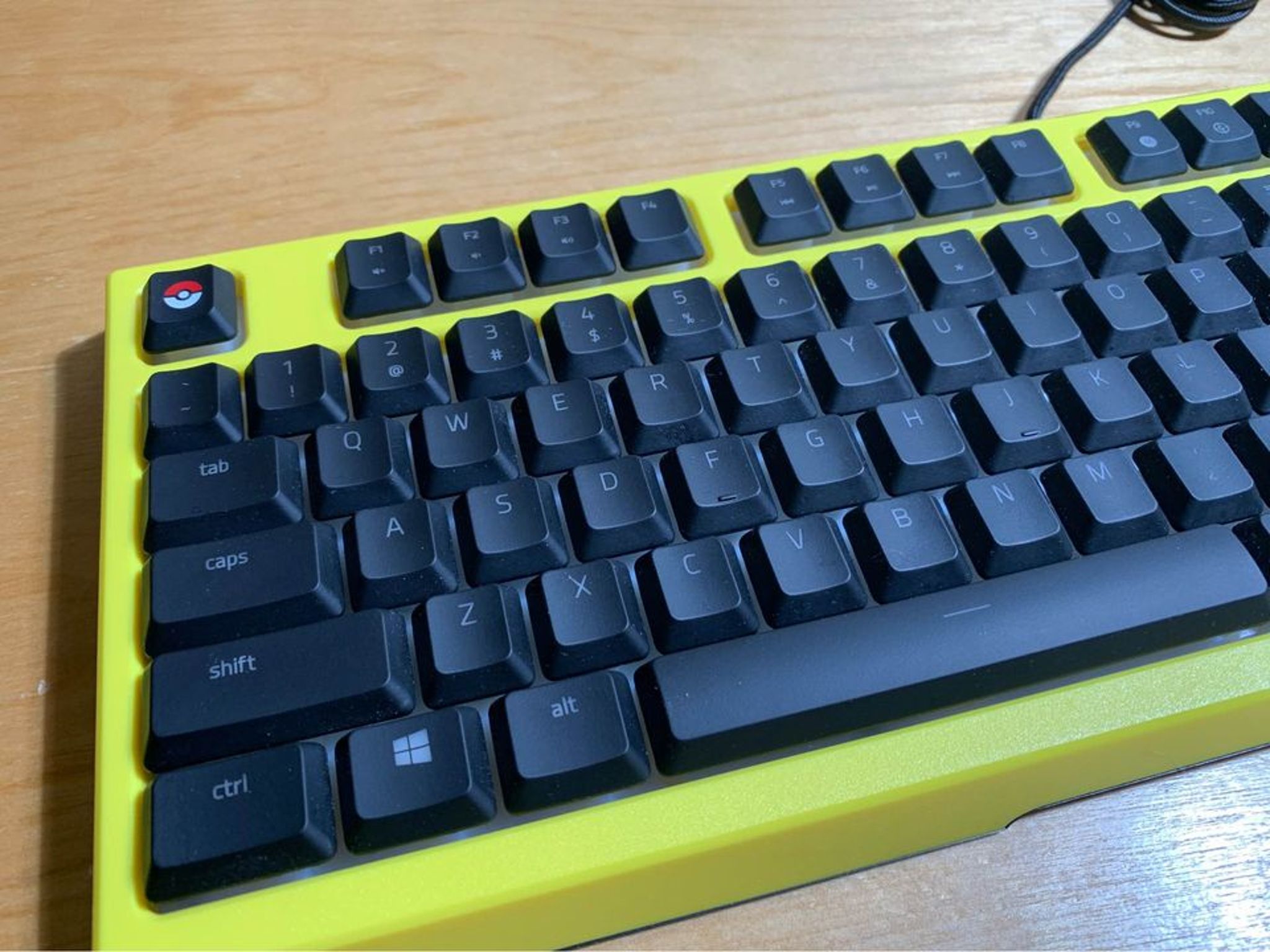 Like new Razer x Pokémon limited edition gaming keyboard