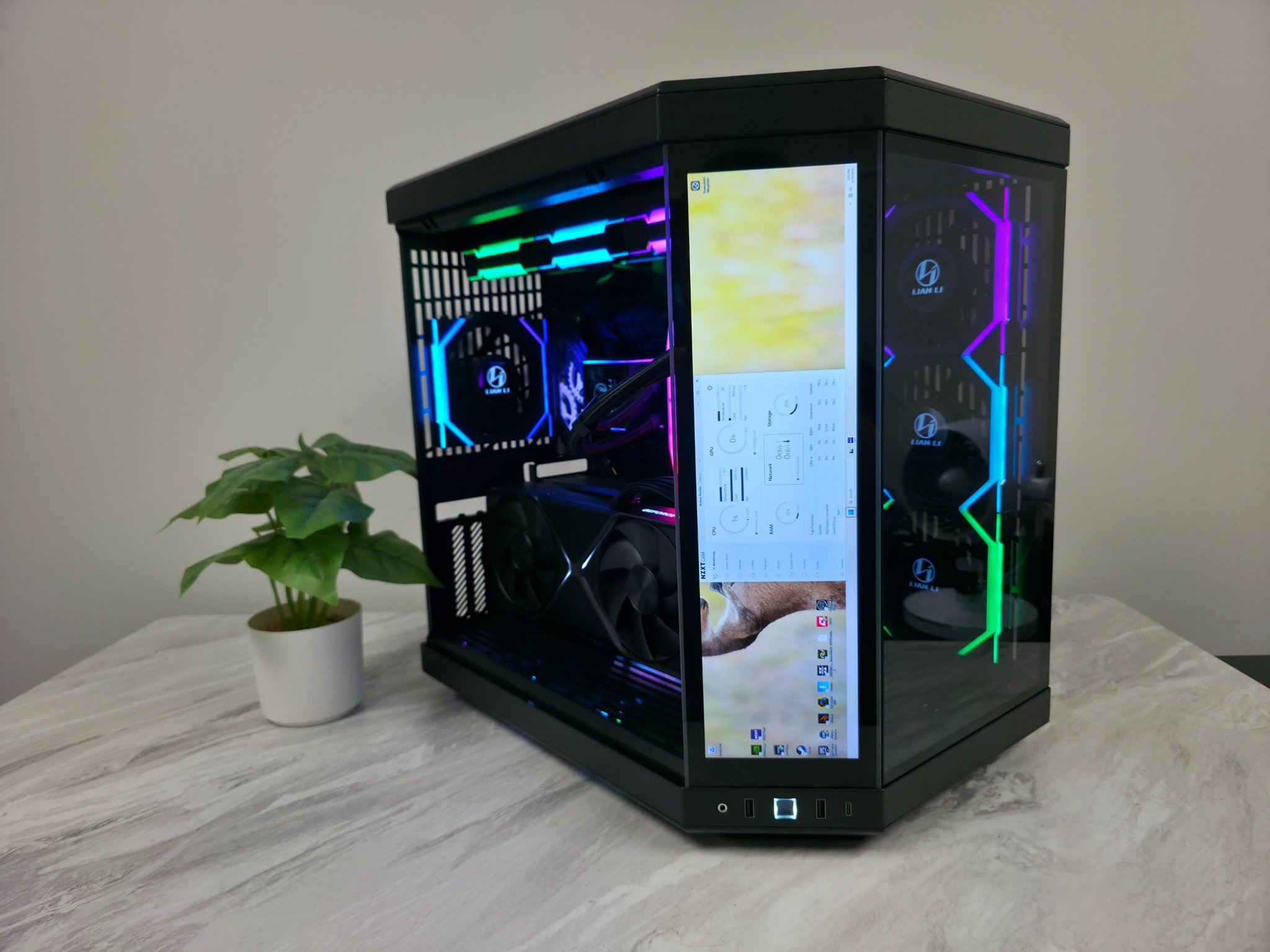 4k High End Gaming PC Computer (Intel 285k, RTX 5090, 32GB DDR5 9200 MTs)
