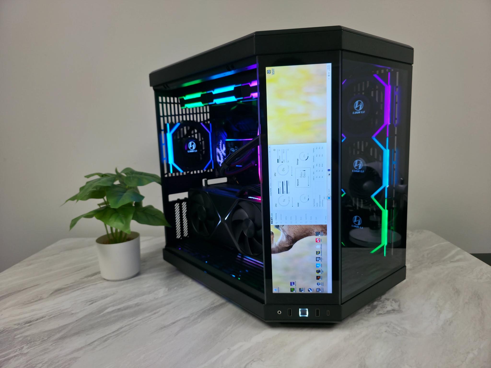 4k High End Gaming PC Computer (Intel 285k, RTX 5090, 32GB DDR5 9200 MTs)