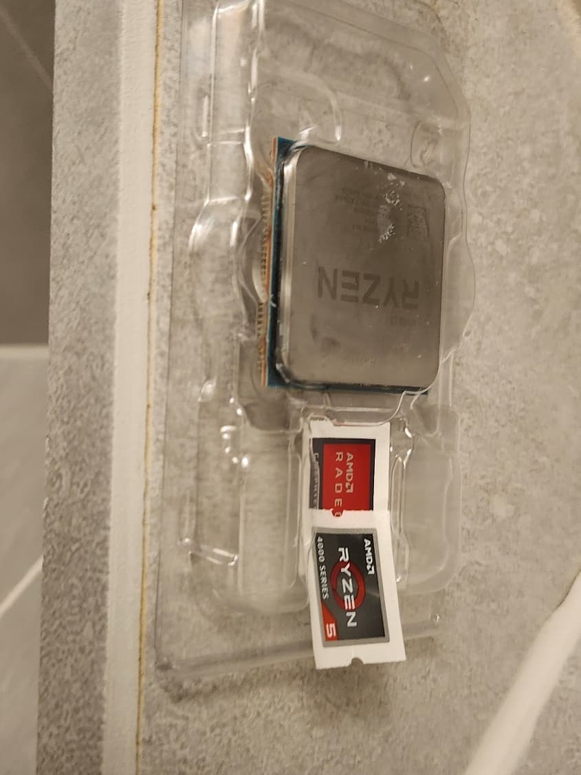 Ryzen 5 4600g Processer with AMD Wraith Stealth Heat sync