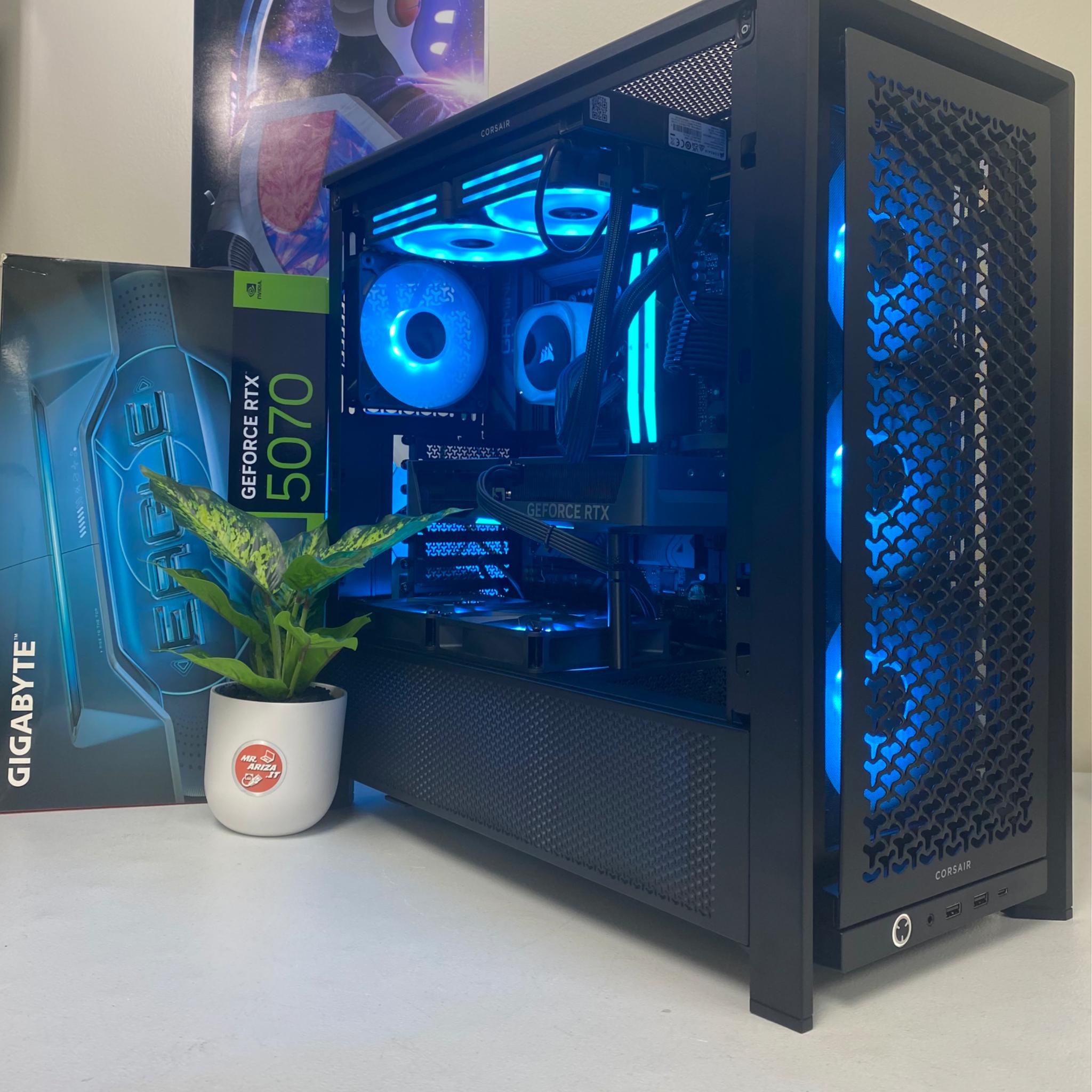 Final Sale !!!⚡️ "Crimson Falcon" – RTX 5070 Power Meets Premium Performance! 🖥️🔥