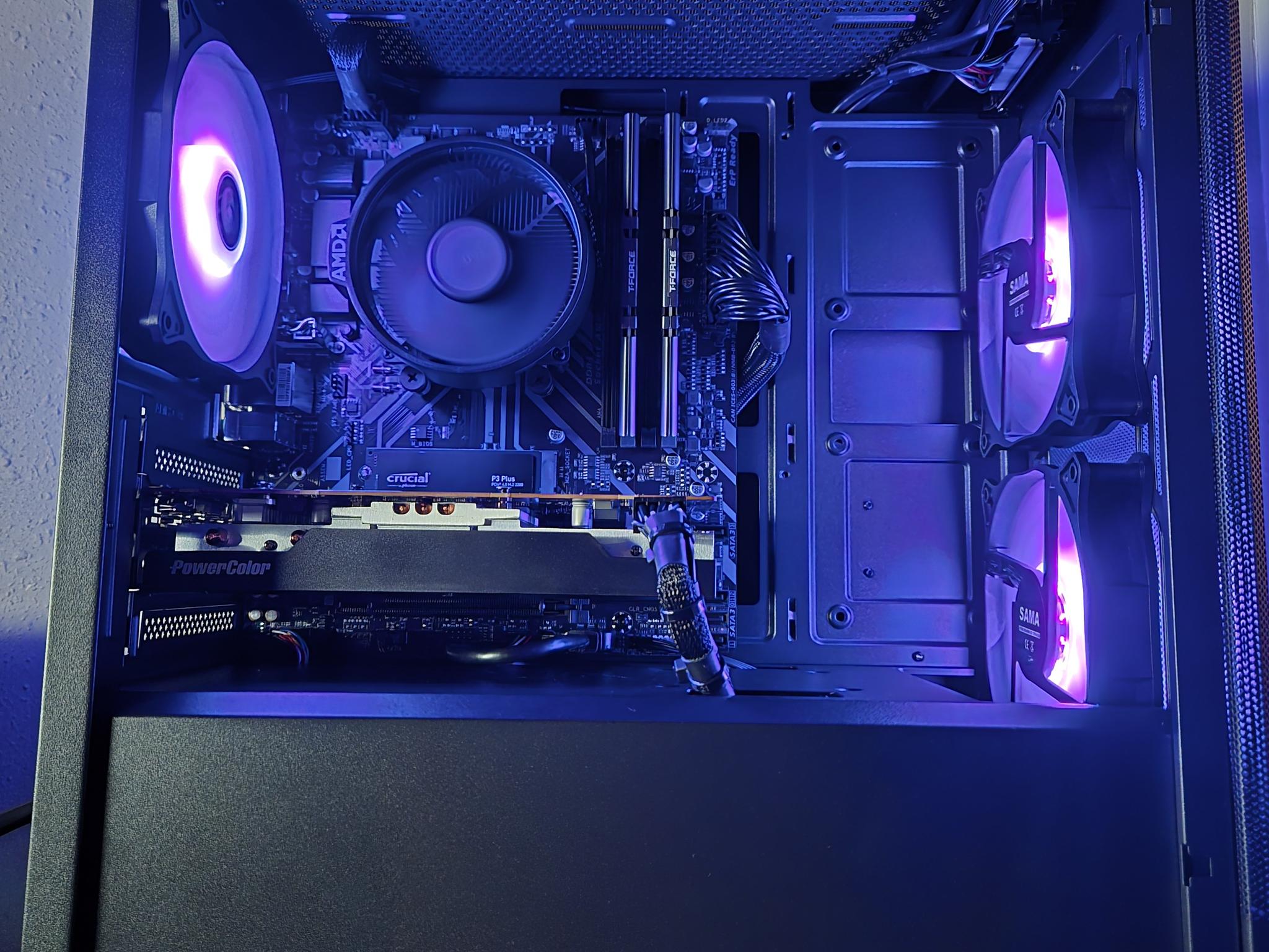 🖥️ 1080p Value King Gaming PC 👑 Ryzen 5 5500 + RX 6600