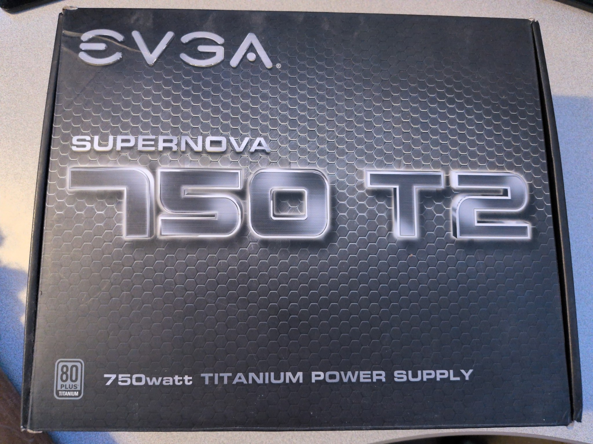 EVGA SuperNOVA 750 T2 750W Titanium PSU - Tested - S/N 0006