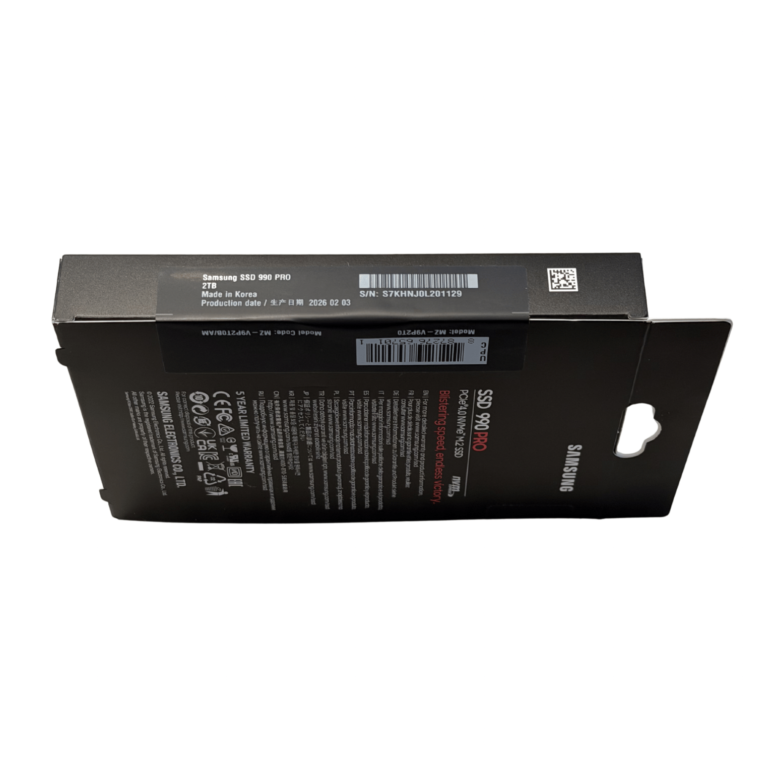 Samsung 990 Pro NVMe M.2 2 TB SSD