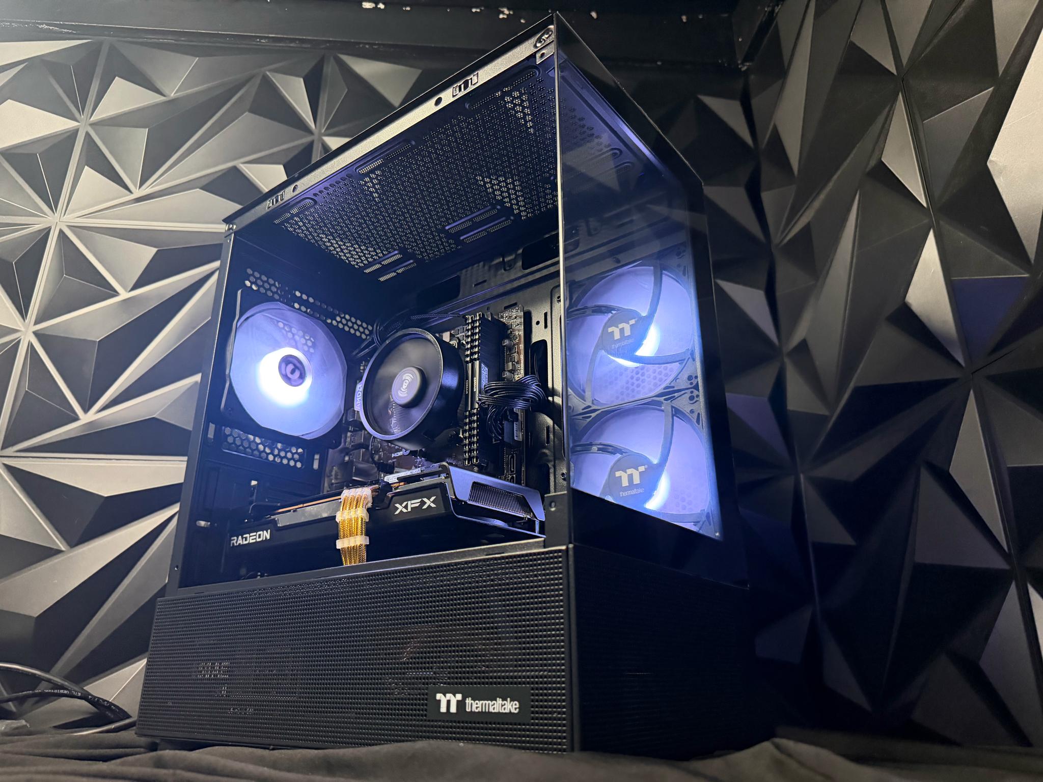 🦷✨ GOLD TOOTH ✨🦷Ryzen 5 5500| RX 6600| 16 GB DDR4| 500 GB SSD| 650W PSU