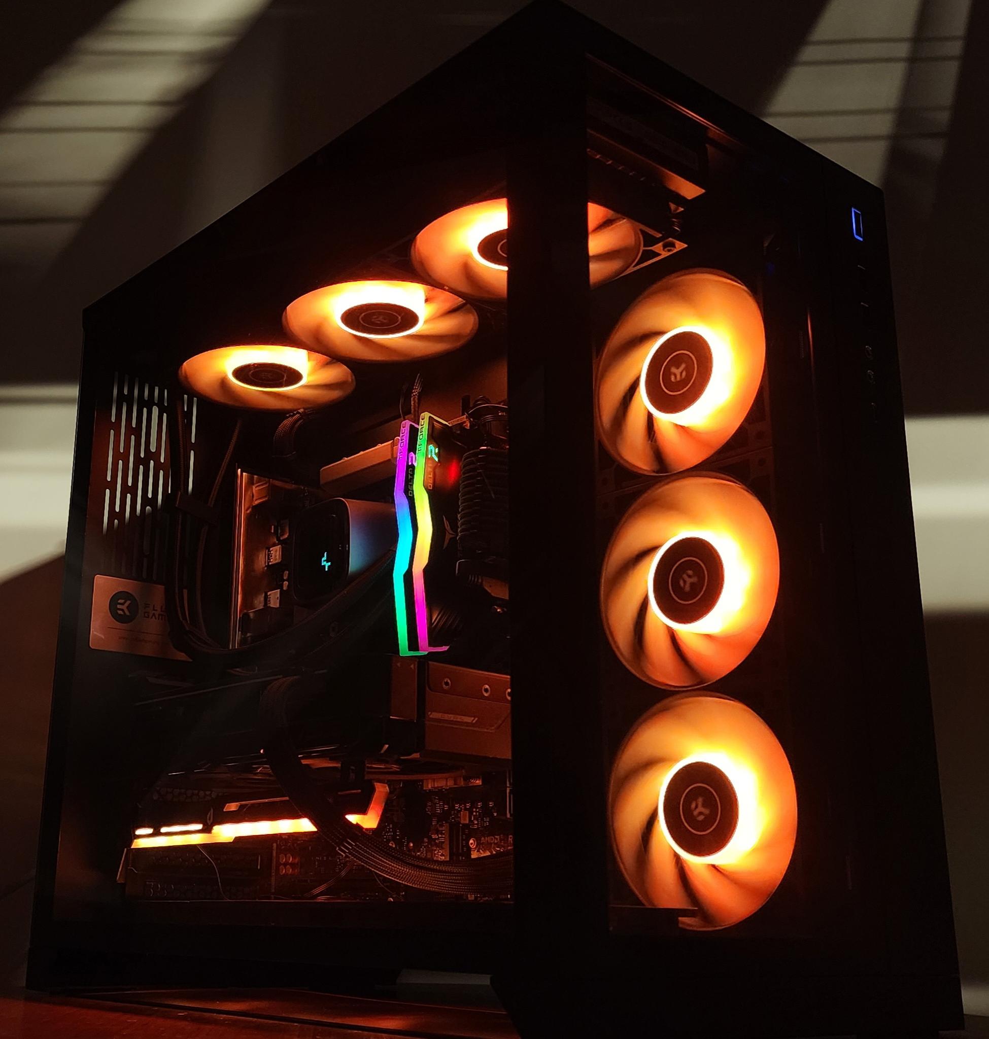 Gaming PC i7-12700KF 32GB RAM 1TB SSD RTX 4070 12GB Windows 11 Computer
