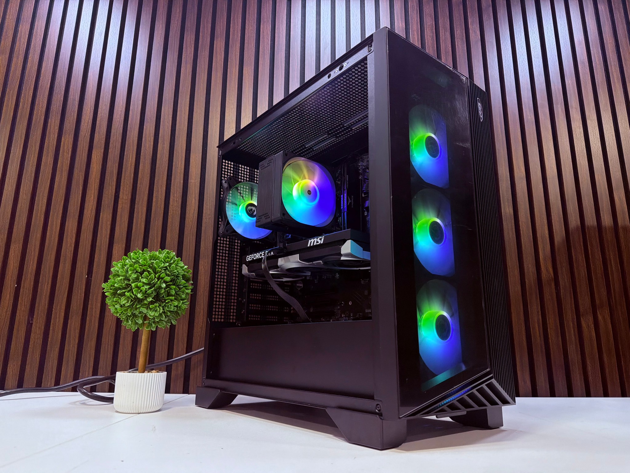 RTX 5060 | Ryzen 7 8700F | 32GB DDR5 | 2TB M.2 | 750 Watt PSU | ARGB Fans | Windows 11