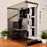 Thermaltake Core P3 Snow Case | Panoramic | Wall Mountable | ATX | PCIE 4.0 Riser Cable Included